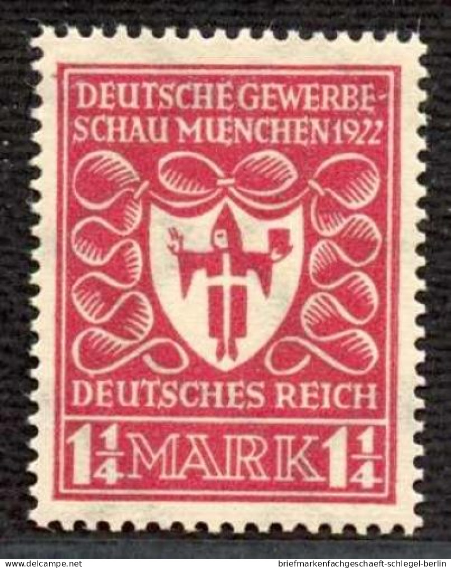 Deutsches Reich, 1922, 199 B, Postfrisch - Other & Unclassified