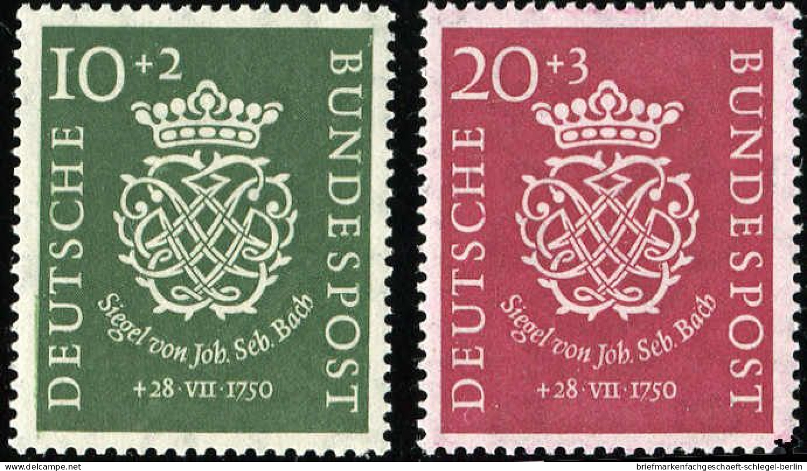 Bundesrepublik Deutschland, 1950, 121-22, Postfrisch - Autres & Non Classés