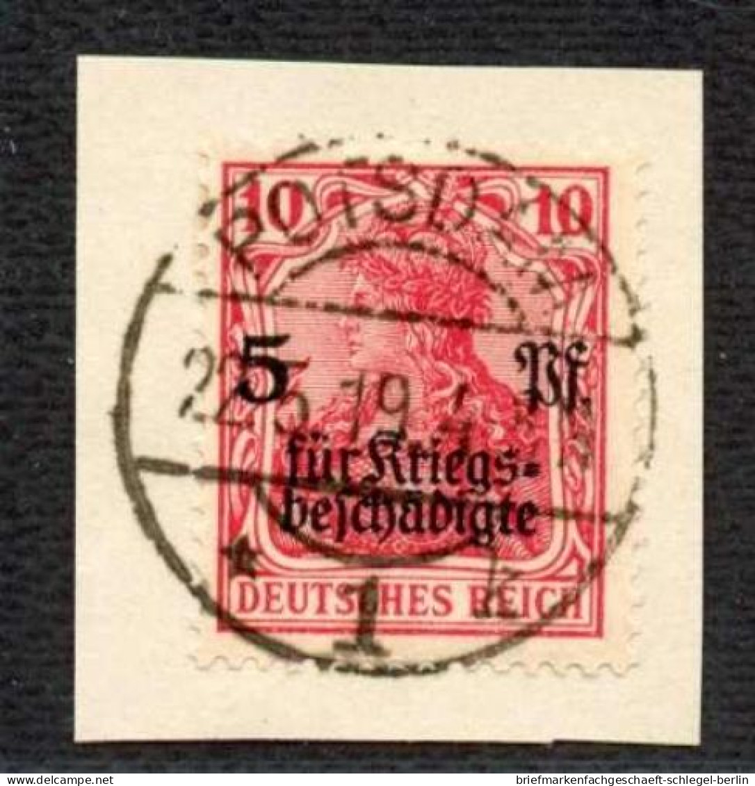 Deutsches Reich, 1919, 105 A, Briefstück - Altri & Non Classificati