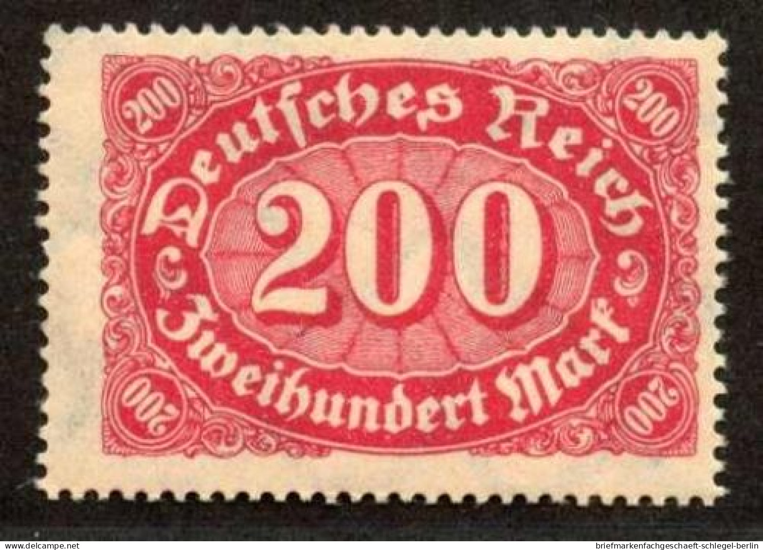 Deutsches Reich, 1922, 248 A I, Postfrisch - Sonstige & Ohne Zuordnung