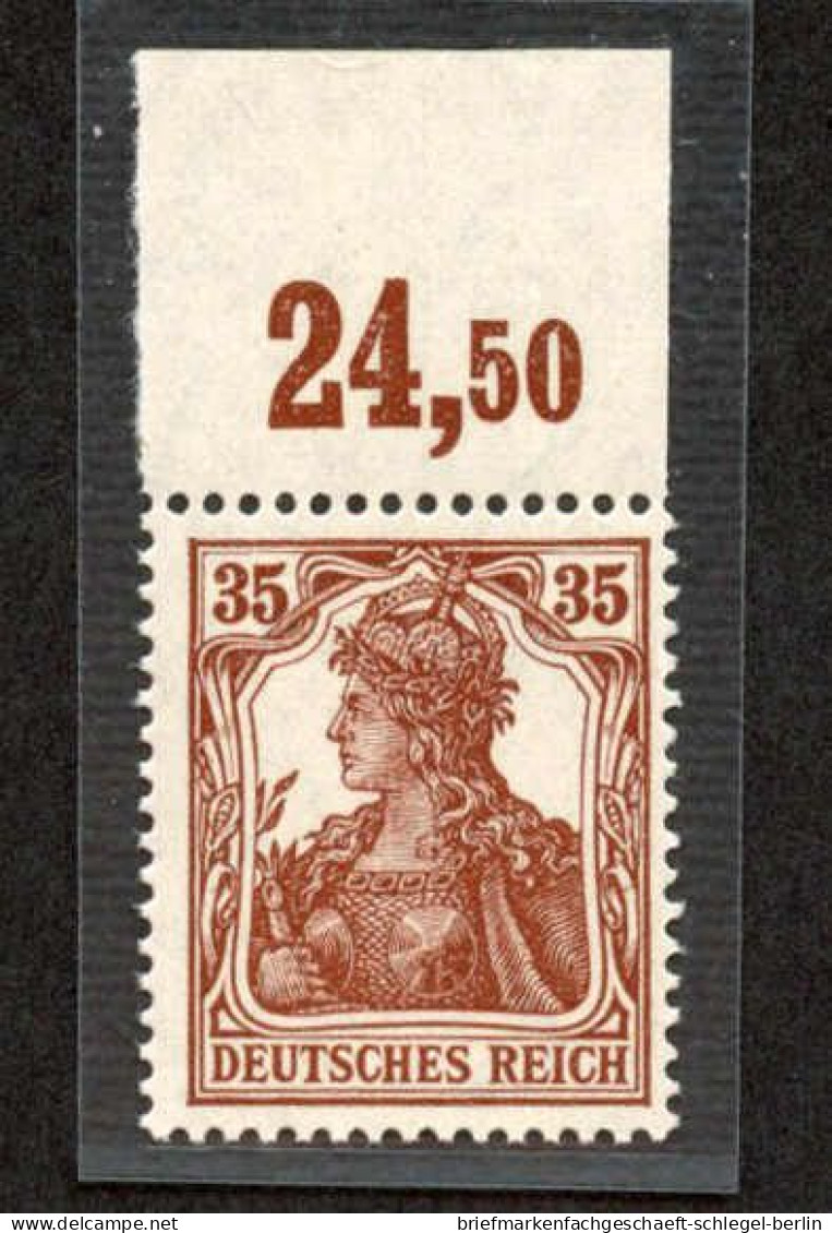 Deutsches Reich, 1918, 103 B P OR, Postfrisch - Andere & Zonder Classificatie