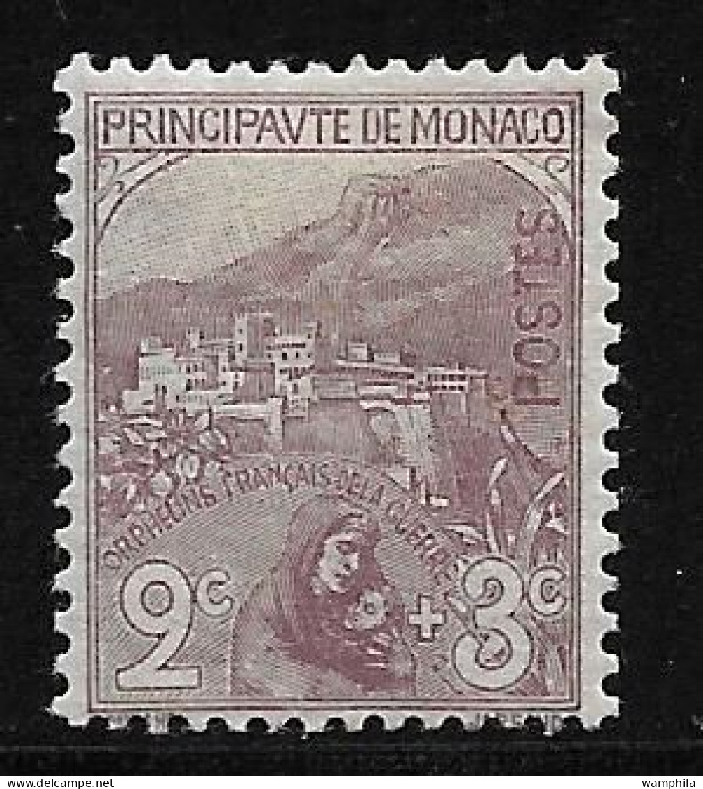 Monaco, Orphelins N°27* , Superbe Centrage Cote 67,5€ - Nuovi