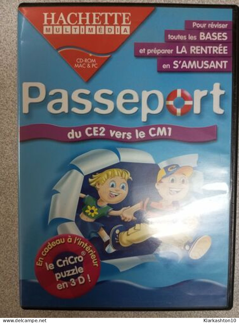 Passportdu Ce2 Vers Le Cm1 - Autres & Non Classés