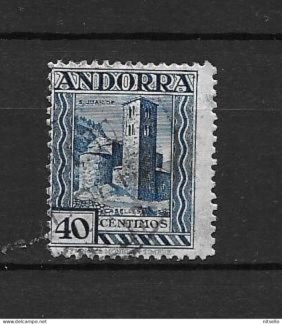 LOTE 2164 ///  (C035) ANDORRA 1929  YVERT Nº: 22        ¡¡¡ OFERTA - LIQUIDATION - JE LIQUIDE !!! - Used Stamps