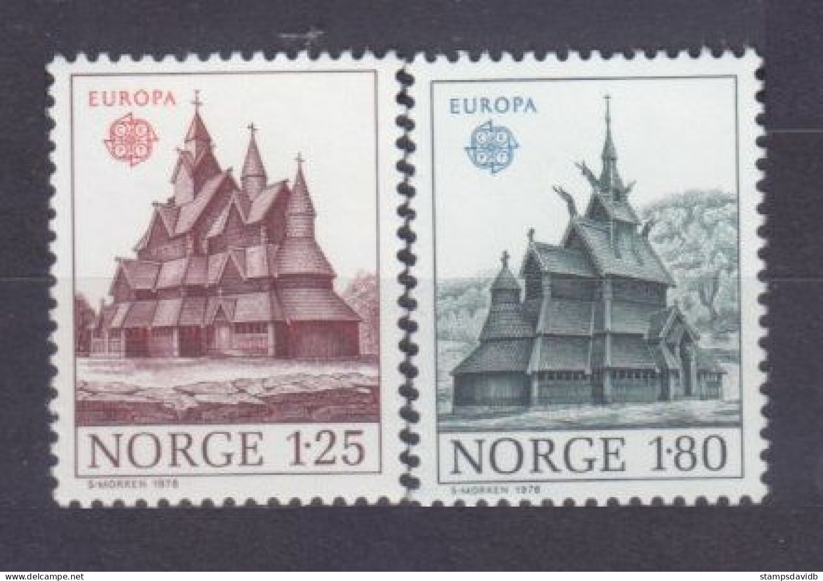 1978 Norway 769-770 Europa Cept 1,50 € - 1978