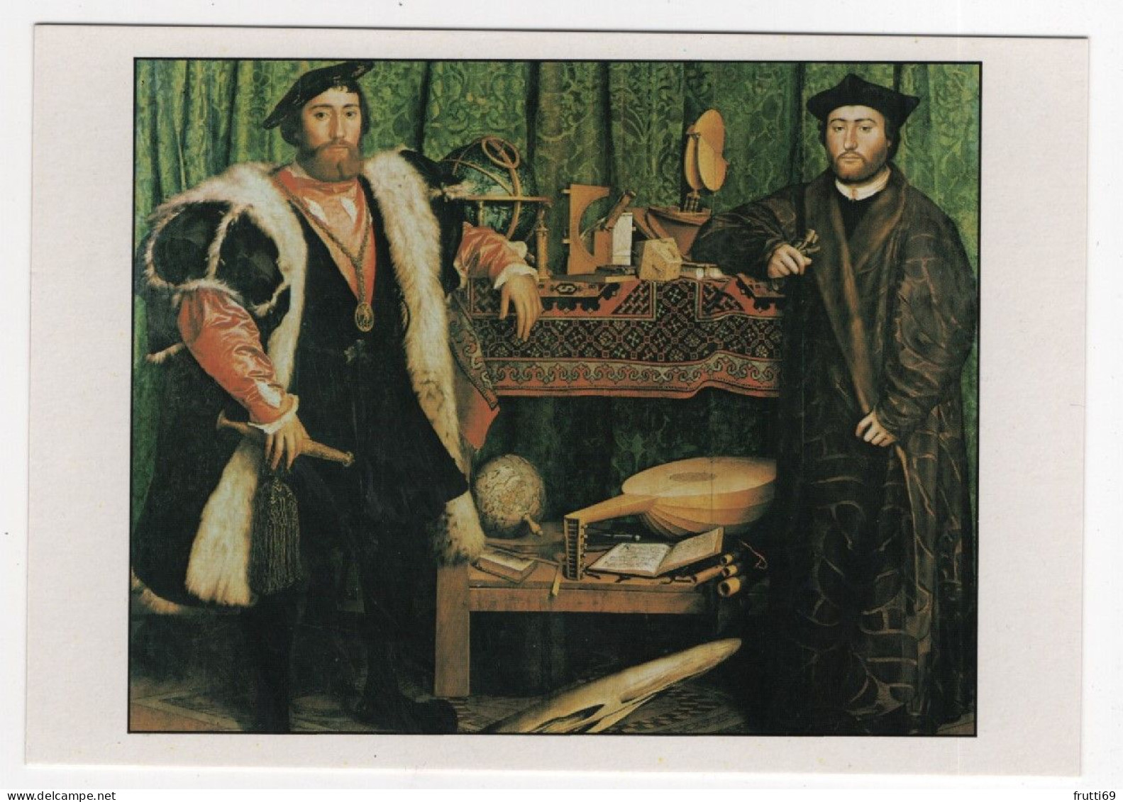AK 216998 ART / PAINTING ... - Hans Holbein - Die Gesandten - Peintures & Tableaux