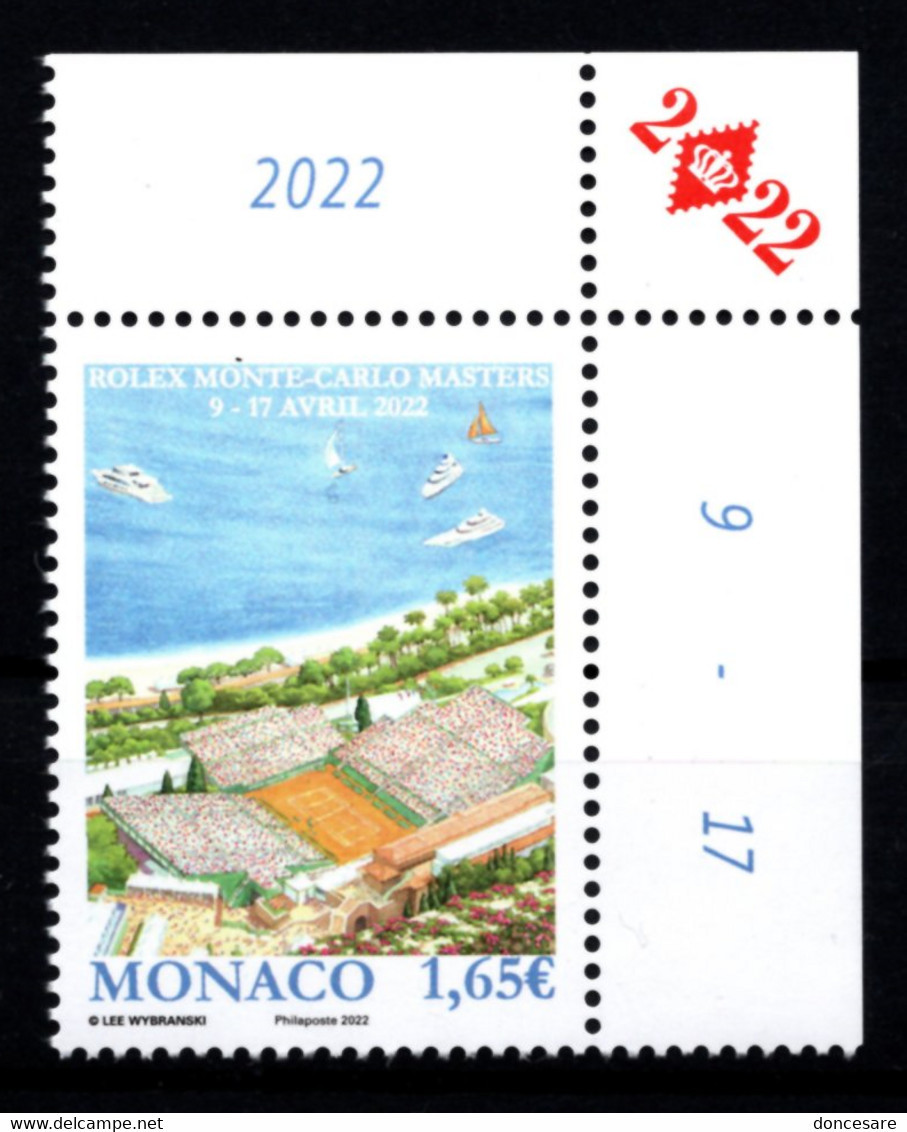 MONACO 2022 - ROLEX MONTE-CARLO MASTERS 2022 / Y.T. N° 3314  - NEUF ** - Unused Stamps