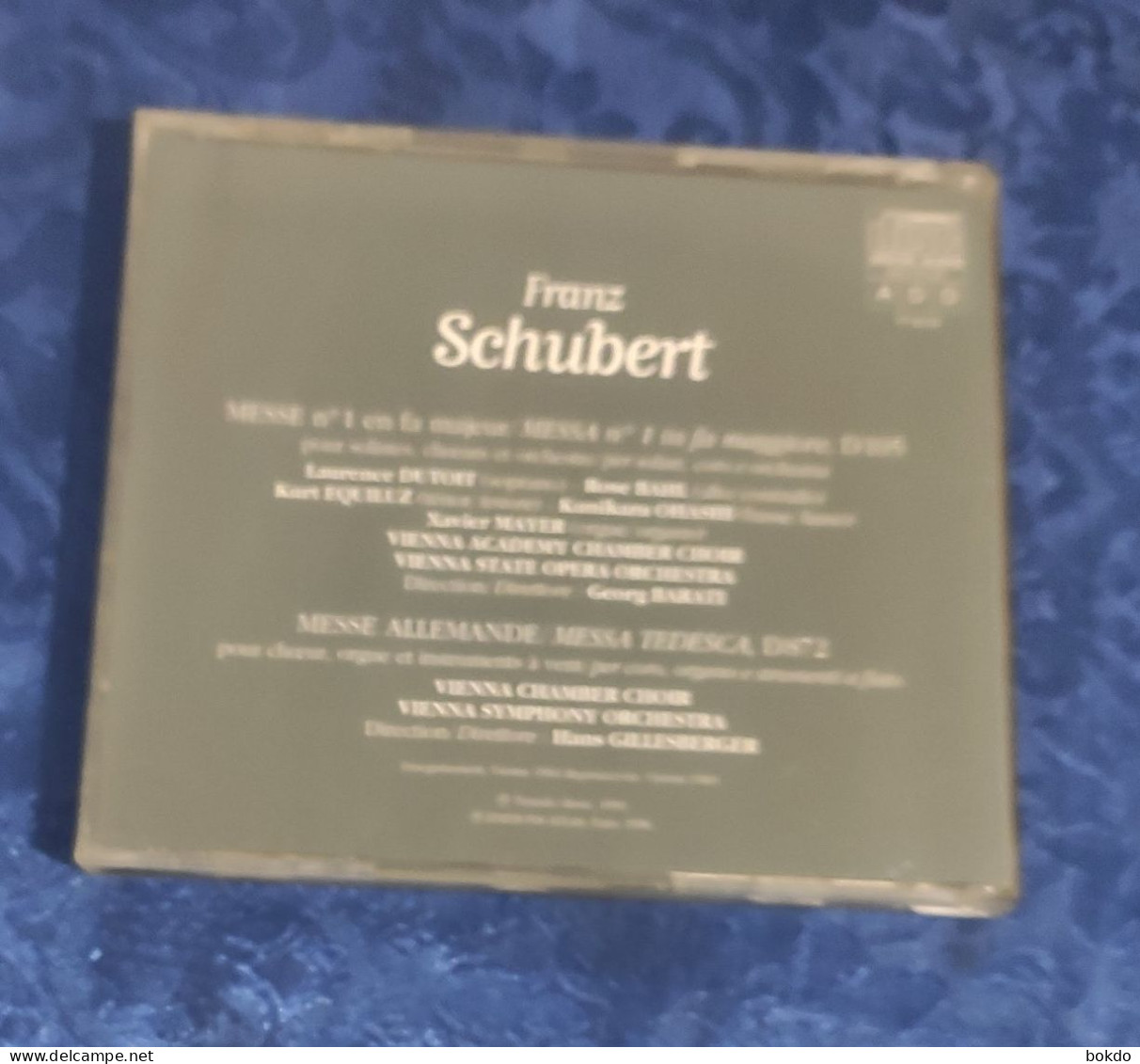 Schubert - Messe N° 1 En La Majeur - Messe Allemande - Classica