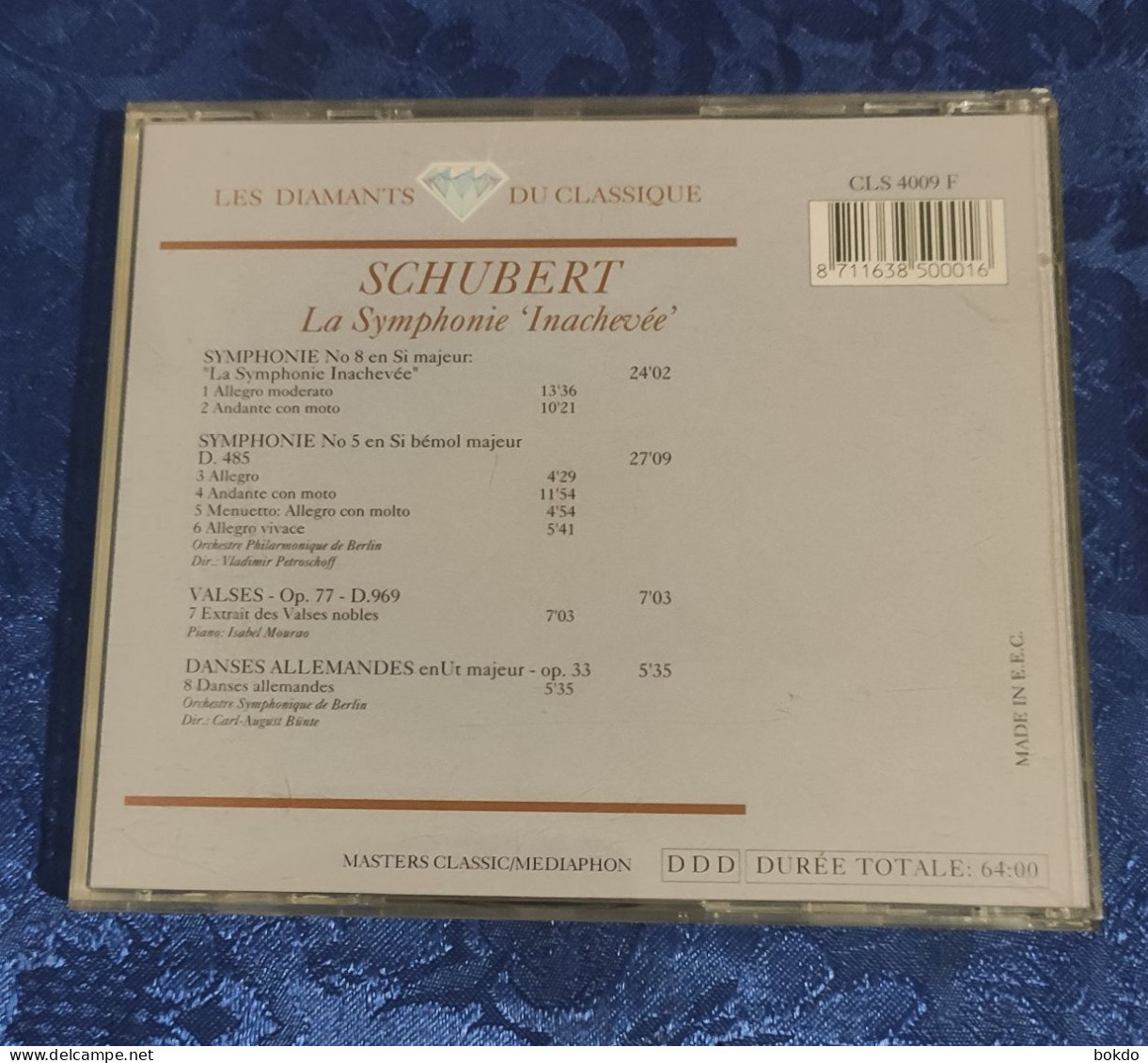 Schubert - La Symphonie "inachevée" - Klassiekers