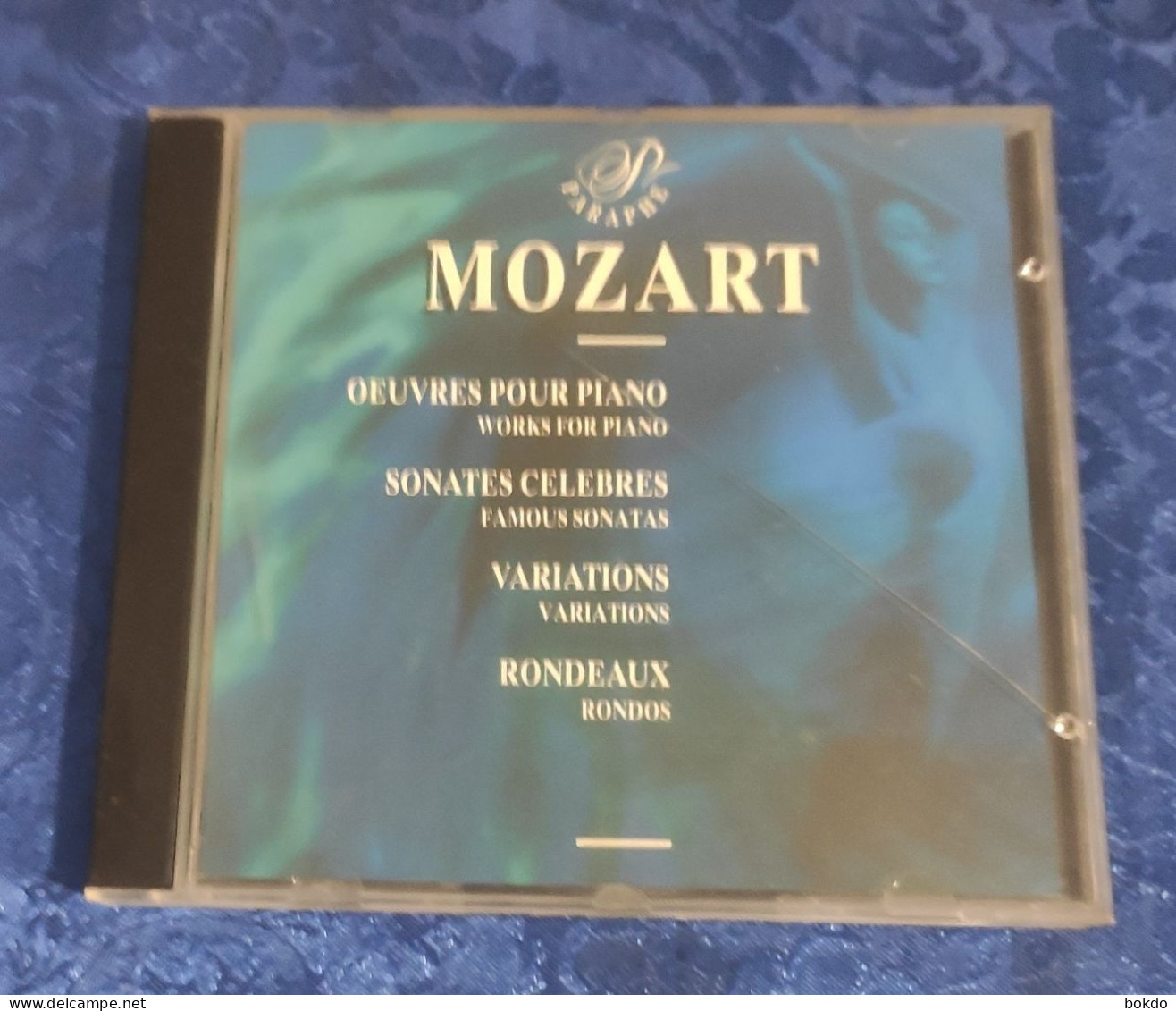 Mozart - Oeuvres Pour Piano - Sonates Celebres - Variation - Rondeaux - Clásica