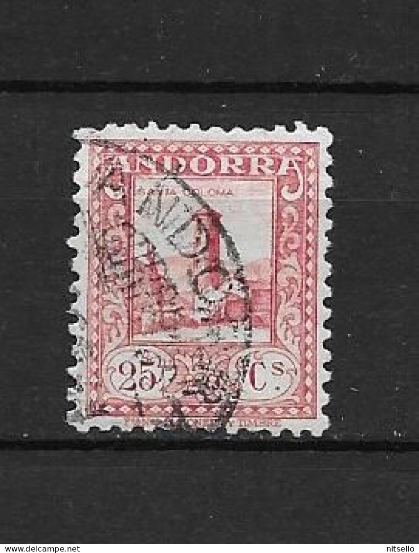 LOTE 2164 ///  (C035) ANDORRA 1929  YVERT Nº: 20      ¡¡¡ OFERTA - LIQUIDATION - JE LIQUIDE !!! - Used Stamps