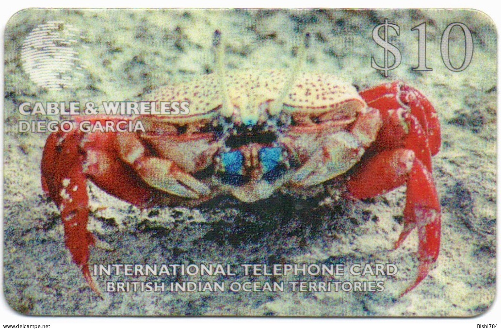 Diego Garcia - Red Crab - DG26 - Diego-Garcia