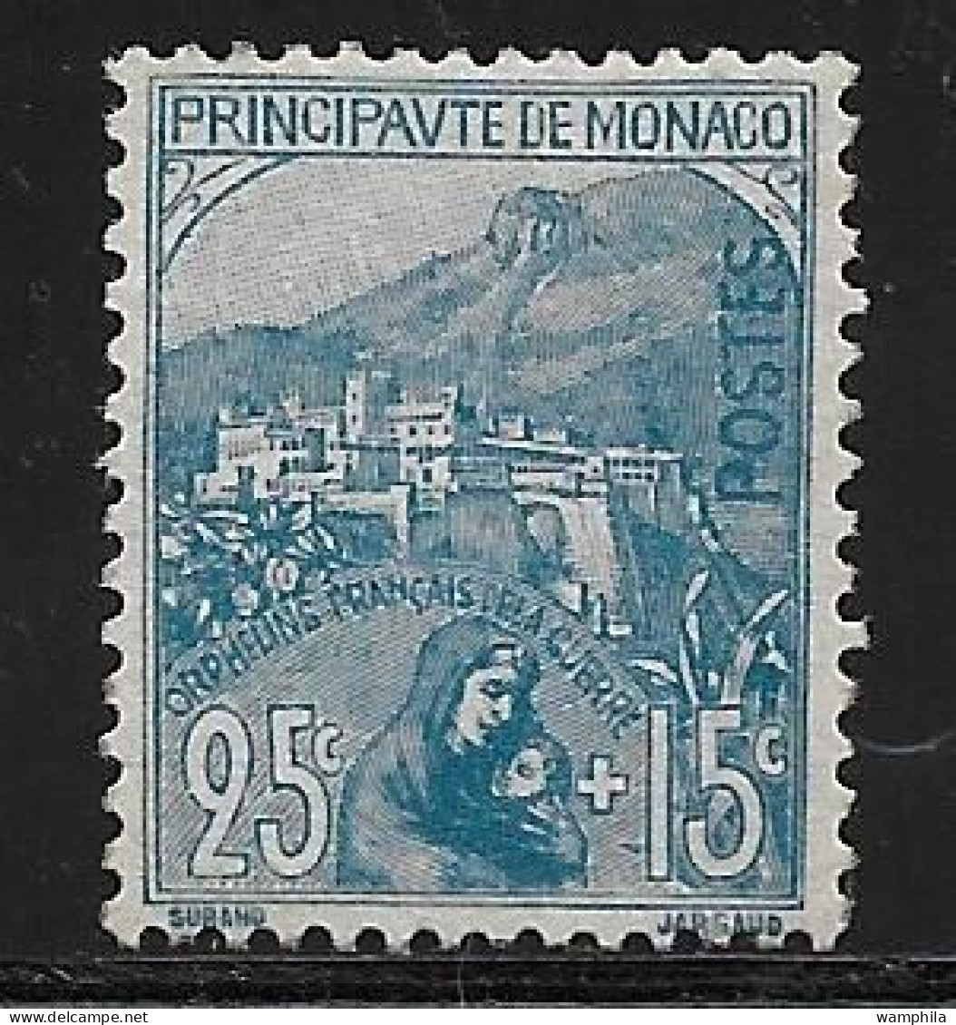 Monaco, Orphelins N°30* . Superbe Centrage ,. Cote 82.5€ - Unused Stamps