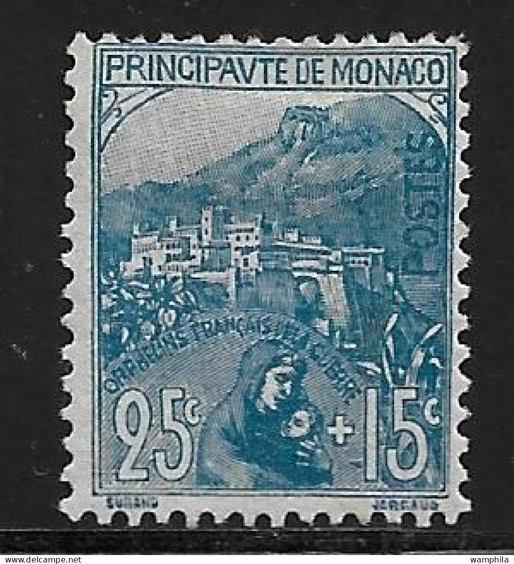 Monaco, Orphelins N°30* ,. Cote 55€ - Neufs