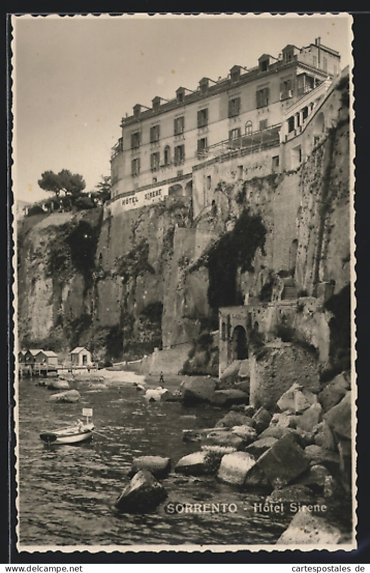 Cartolina Sorrento, Hotel Sirene  - Andere & Zonder Classificatie