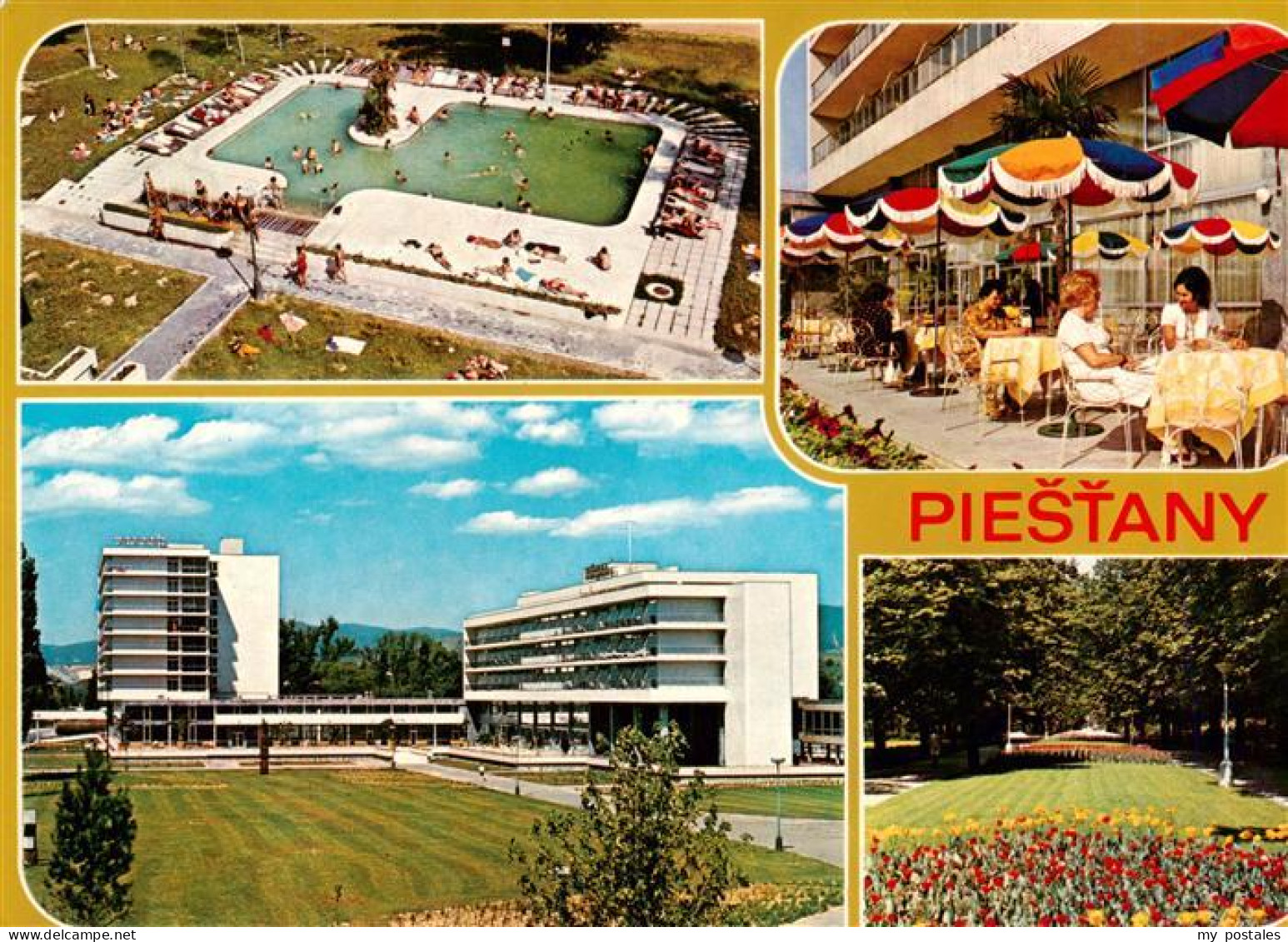 73943228 Piestany_Pistian_Poestyen_SK Areal Liecebnych Domov Balnea Splendid A B - Slowakei