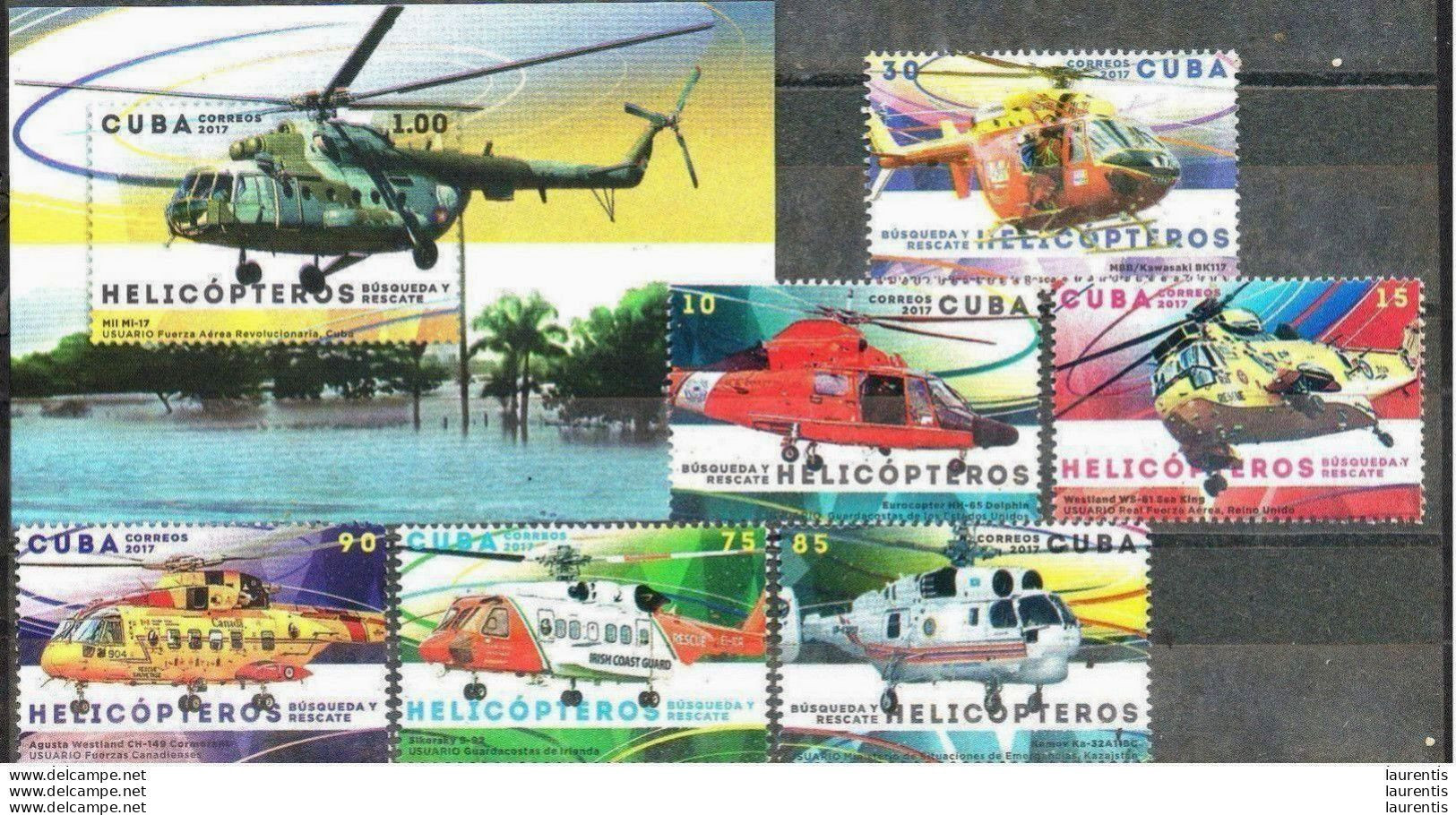 7470  Helicopters - Airplanes - Avions -  2017 - MNH - 2,25 - Helicopters