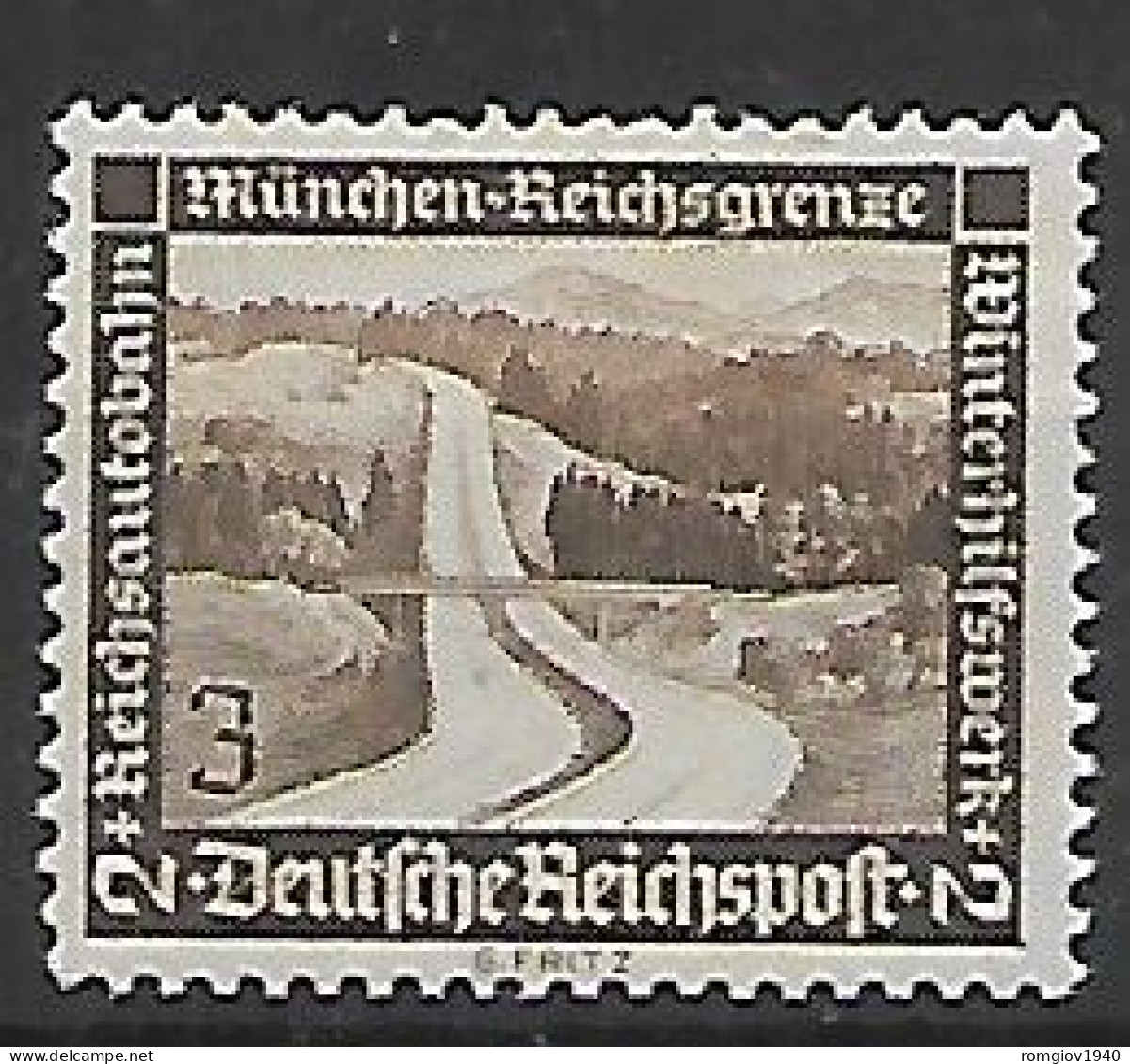 GERMANIA REICH  1936 SOCCORSO INVERNALE UNIF. 582  MNH  XF - Gebraucht