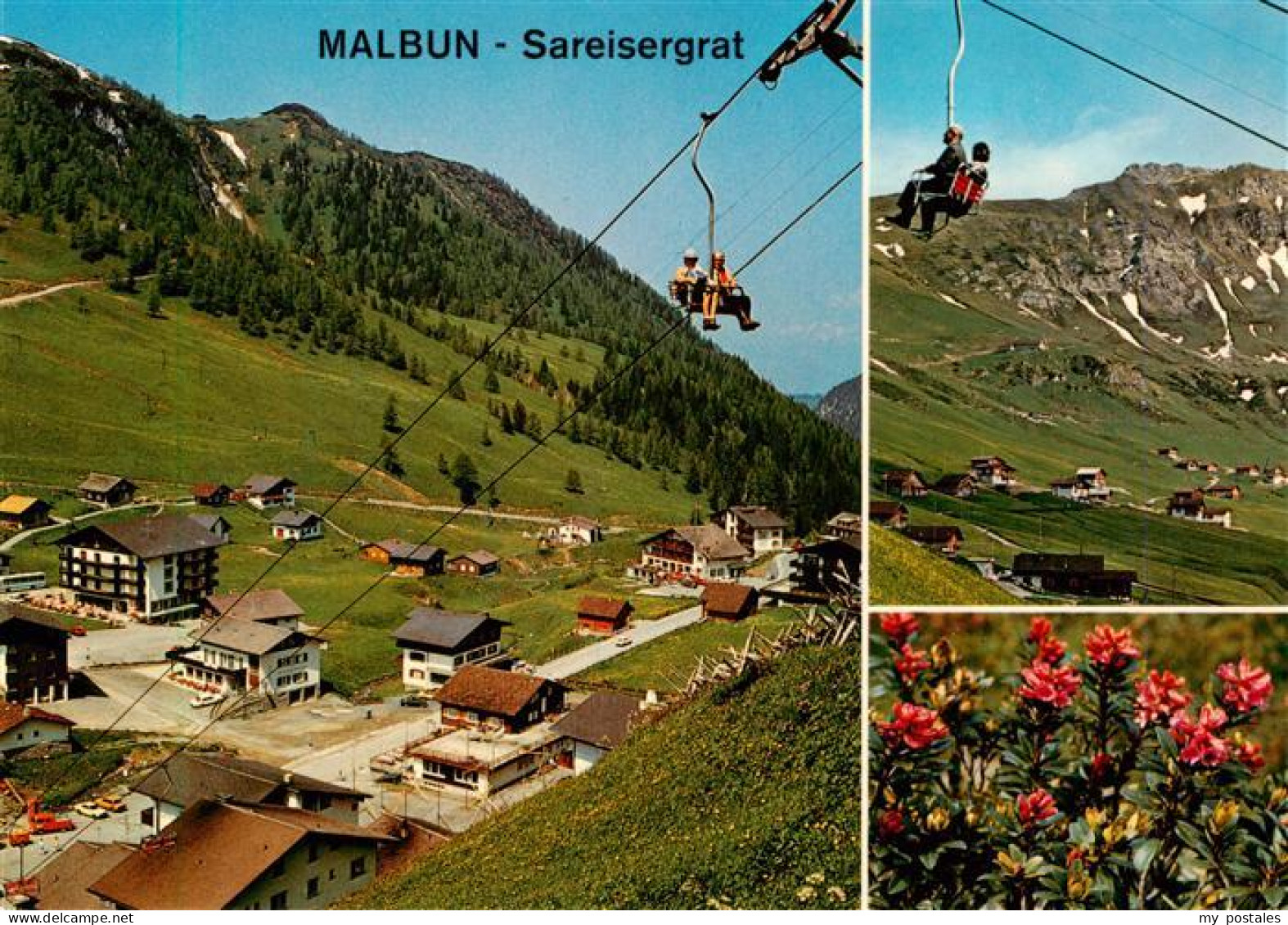 73901940 Malbun Triesenberg Liechtenstein Panorama Hotels Sareisergrat Sessellif - Liechtenstein