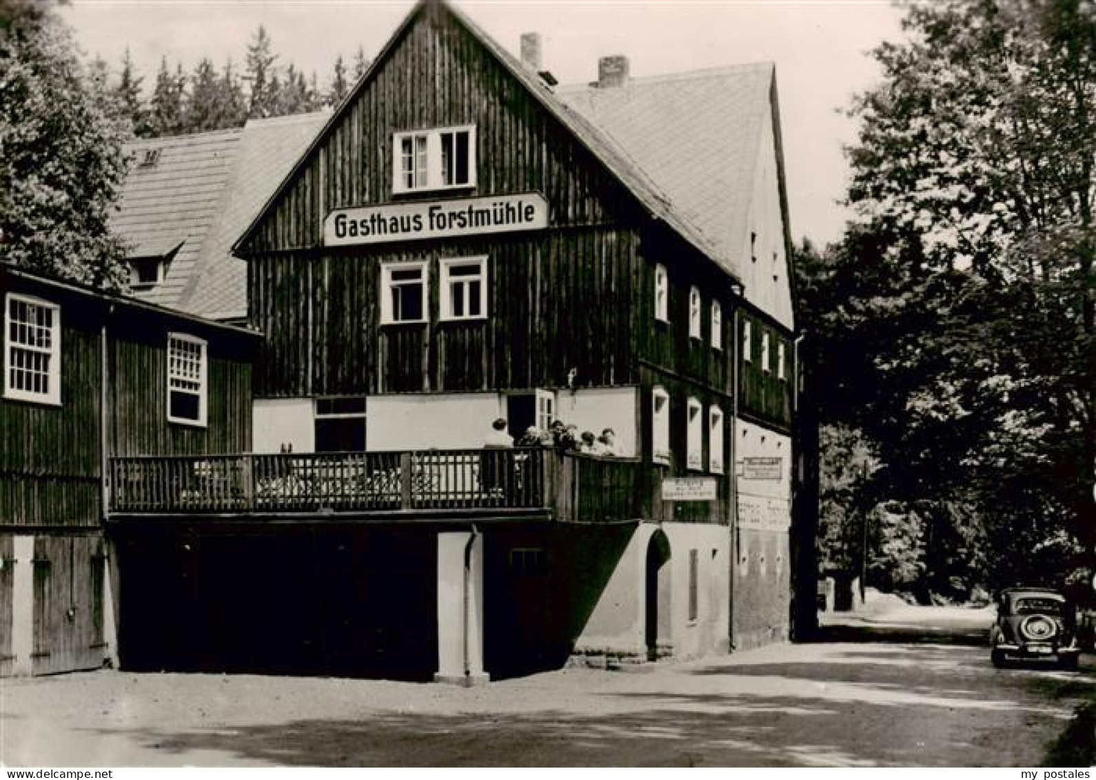 73901864 Saechsische Schweiz Krippengrund Gasthaus Forstmuehle Saechsische Schwe - Rathen