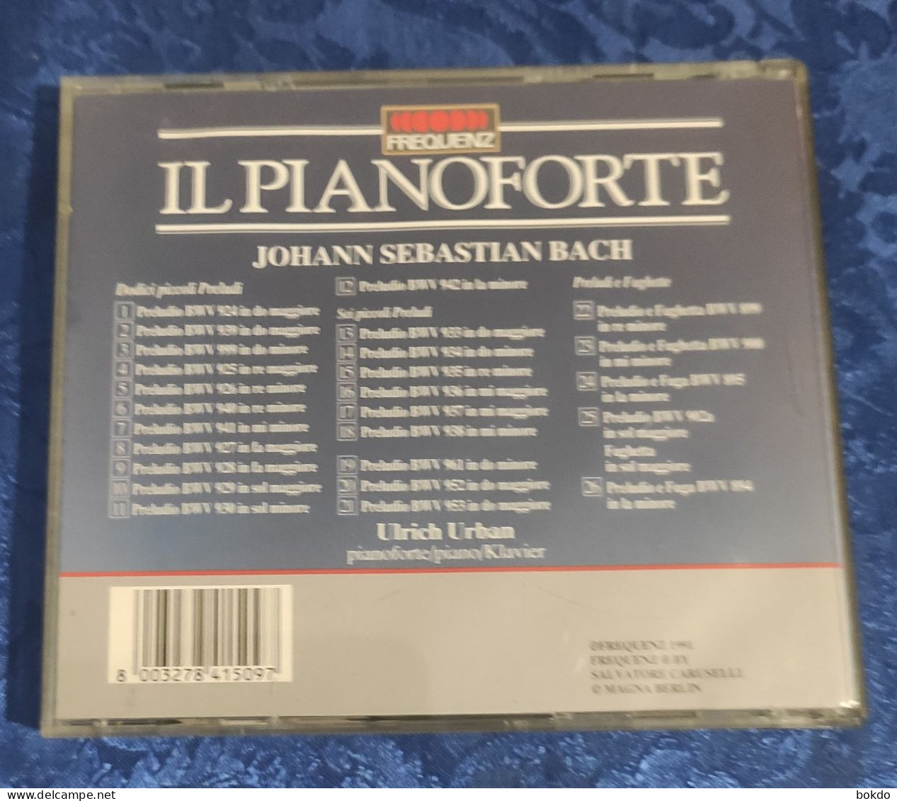 J.S.BACH - Il Pianoforte - Dodici Piccoli Preludi - Sei Piccoli Prelude - Klassiekers