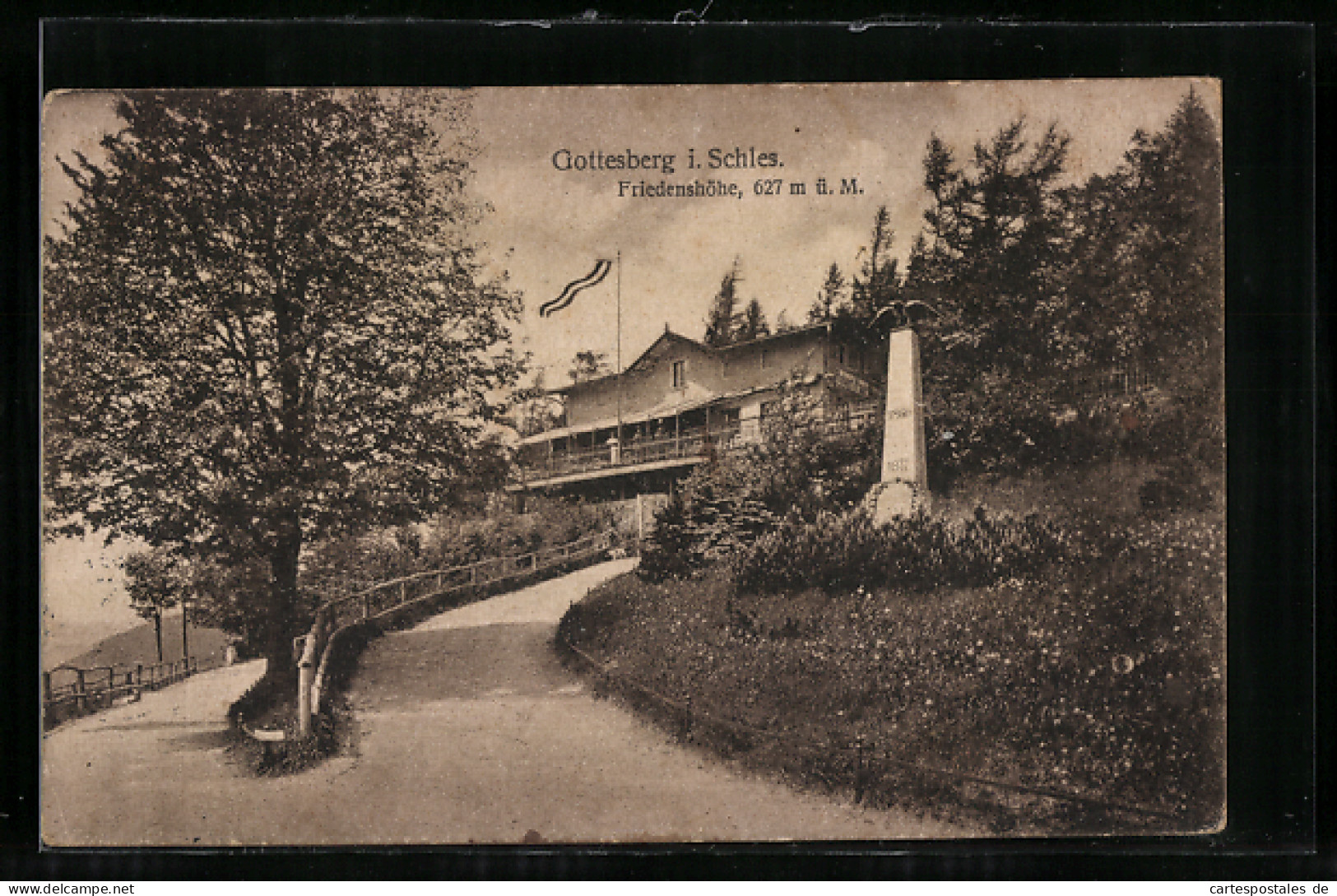 AK Gottesberg I. Schles., Friedenshöhe  - Schlesien