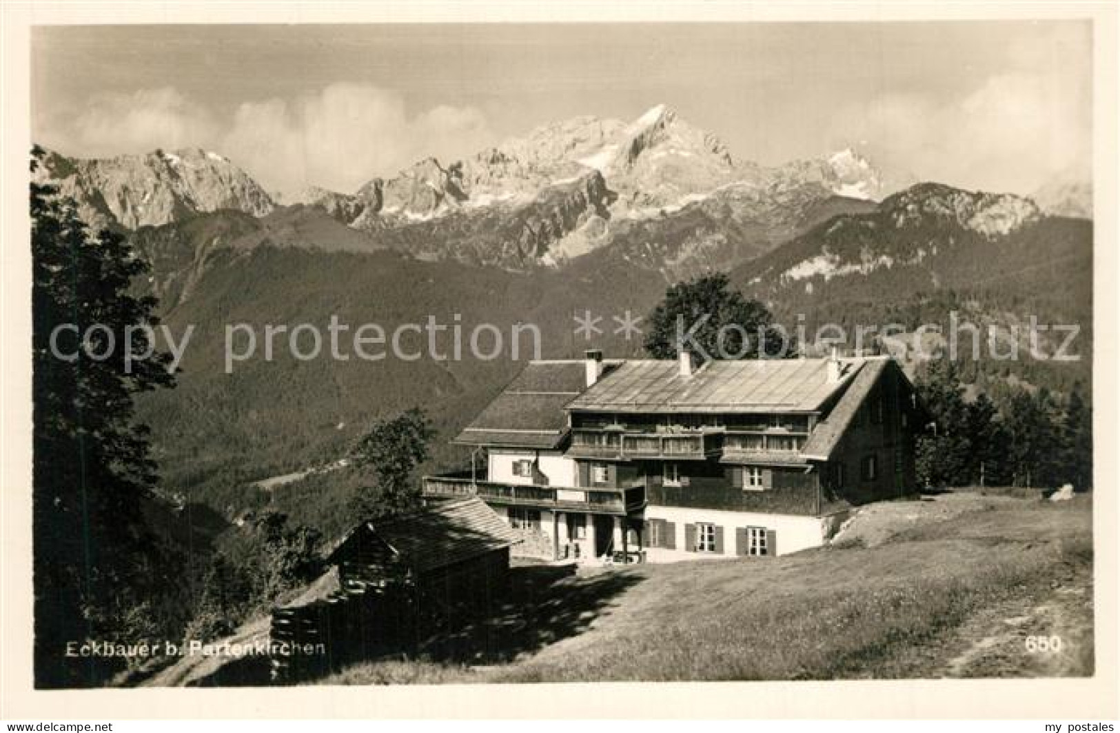 73369464 Eckbauer Alm Panorama Eckbauer Alm - Garmisch-Partenkirchen