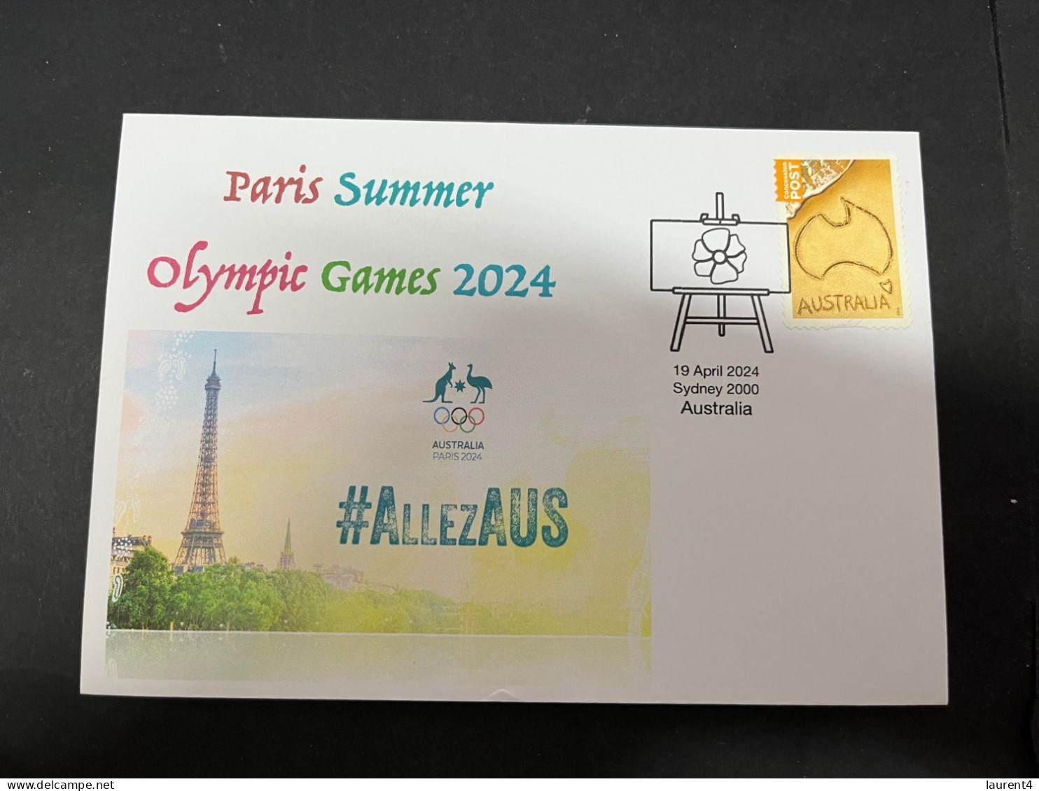 5-5-2024 (4 Z 12 A) Paris Olympic Games 2024 - #AllezAUS - Eté 2024 : Paris