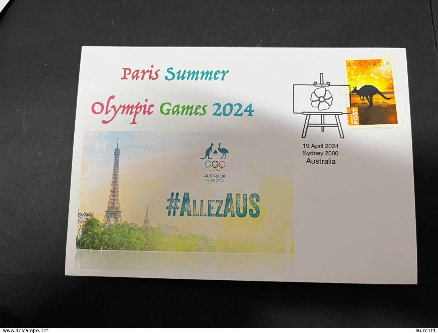 5-5-2024 (4 Z 12 A) Paris Olympic Games 2024 - #AllezAUS - Summer 2024: Paris