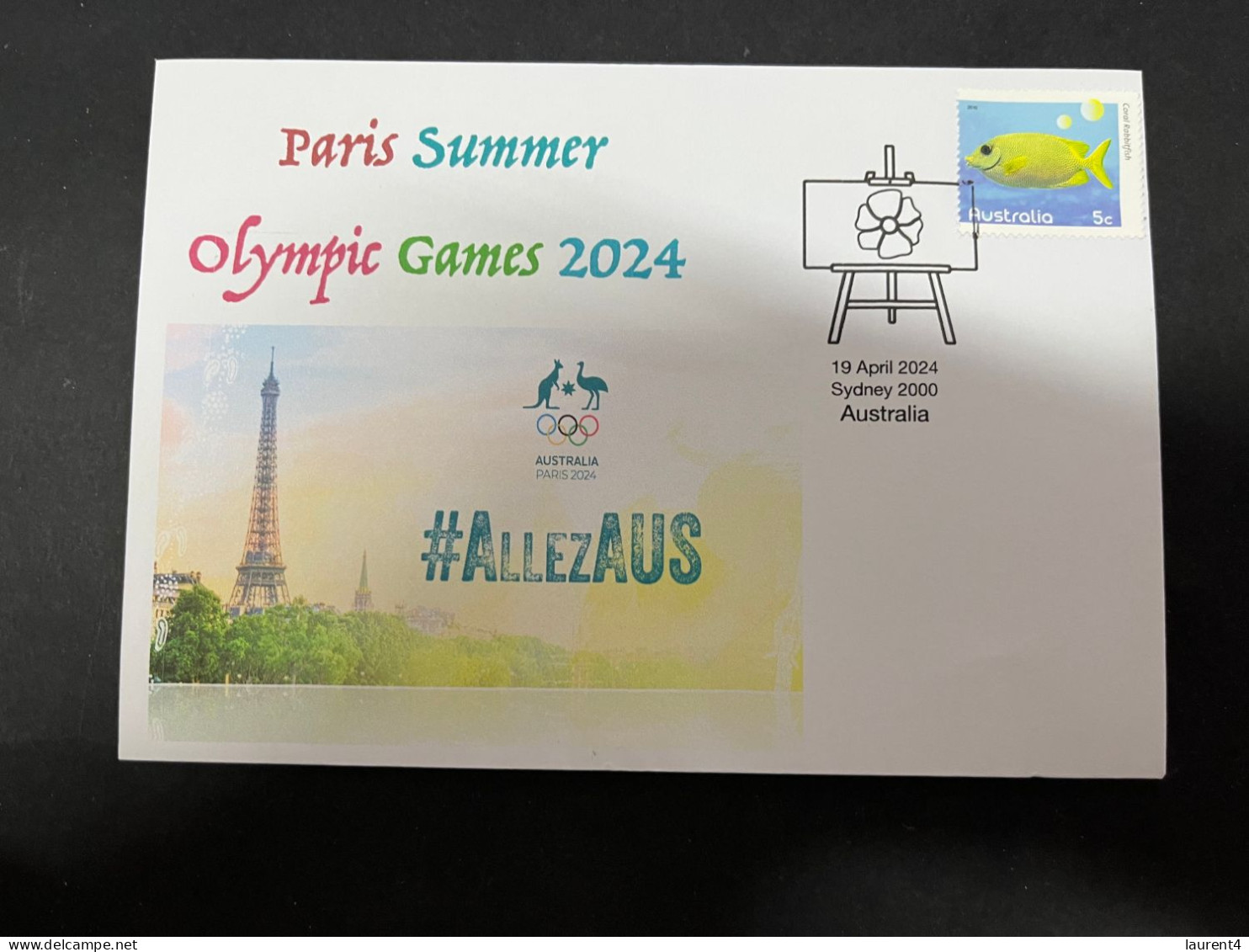 5-5-2024 (4 Z 12 A) Paris Olympic Games 2024 - #AllezAUS - Sommer 2024: Paris