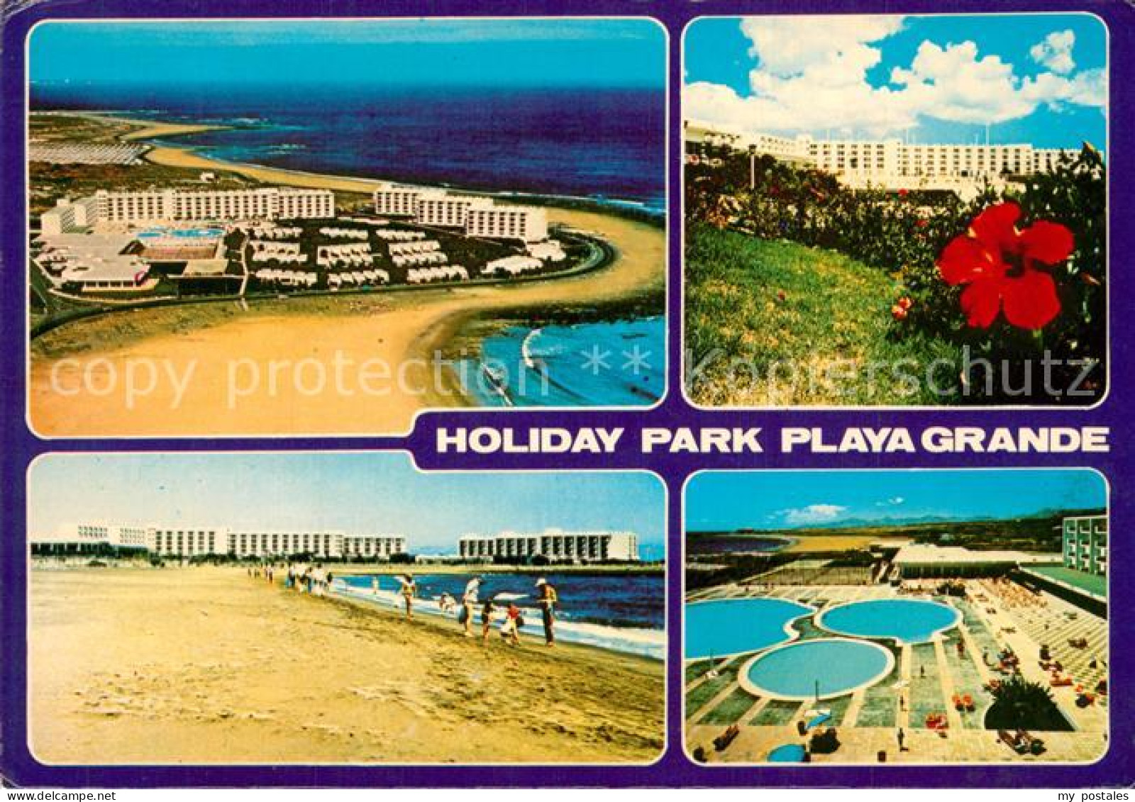 73367007 Lanzarote Kanarische Inseln Fliegeraufnahme Holiday Park Playa Grande L - Andere & Zonder Classificatie