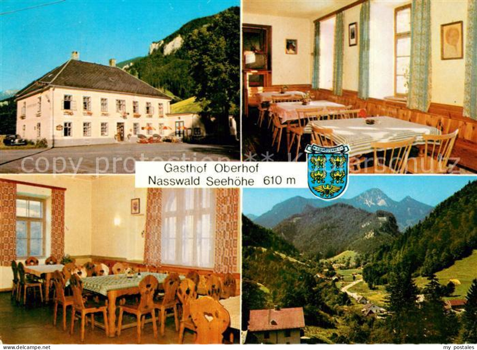 73365892 Nasswald Gasthof Oberhof Gastraeume Panorama Nasswald - Sonstige & Ohne Zuordnung