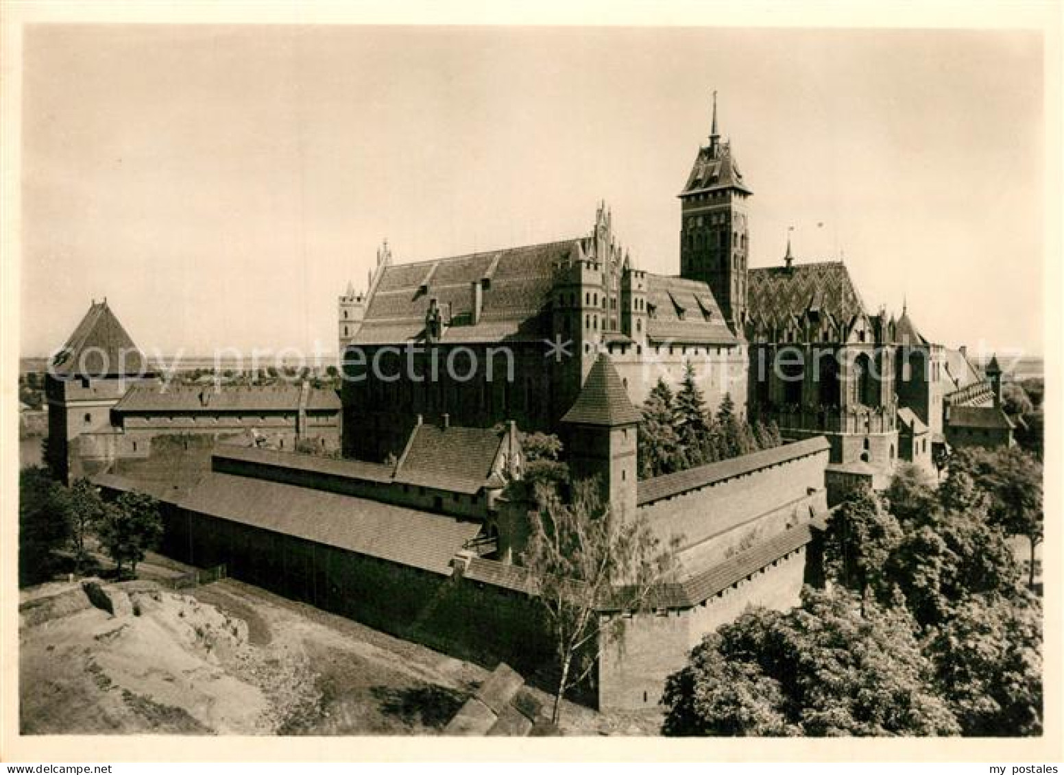 73365830 Marienburg Westpreussen Schloss Des Deutschen Ritterordens Mit Schlossk - Polen