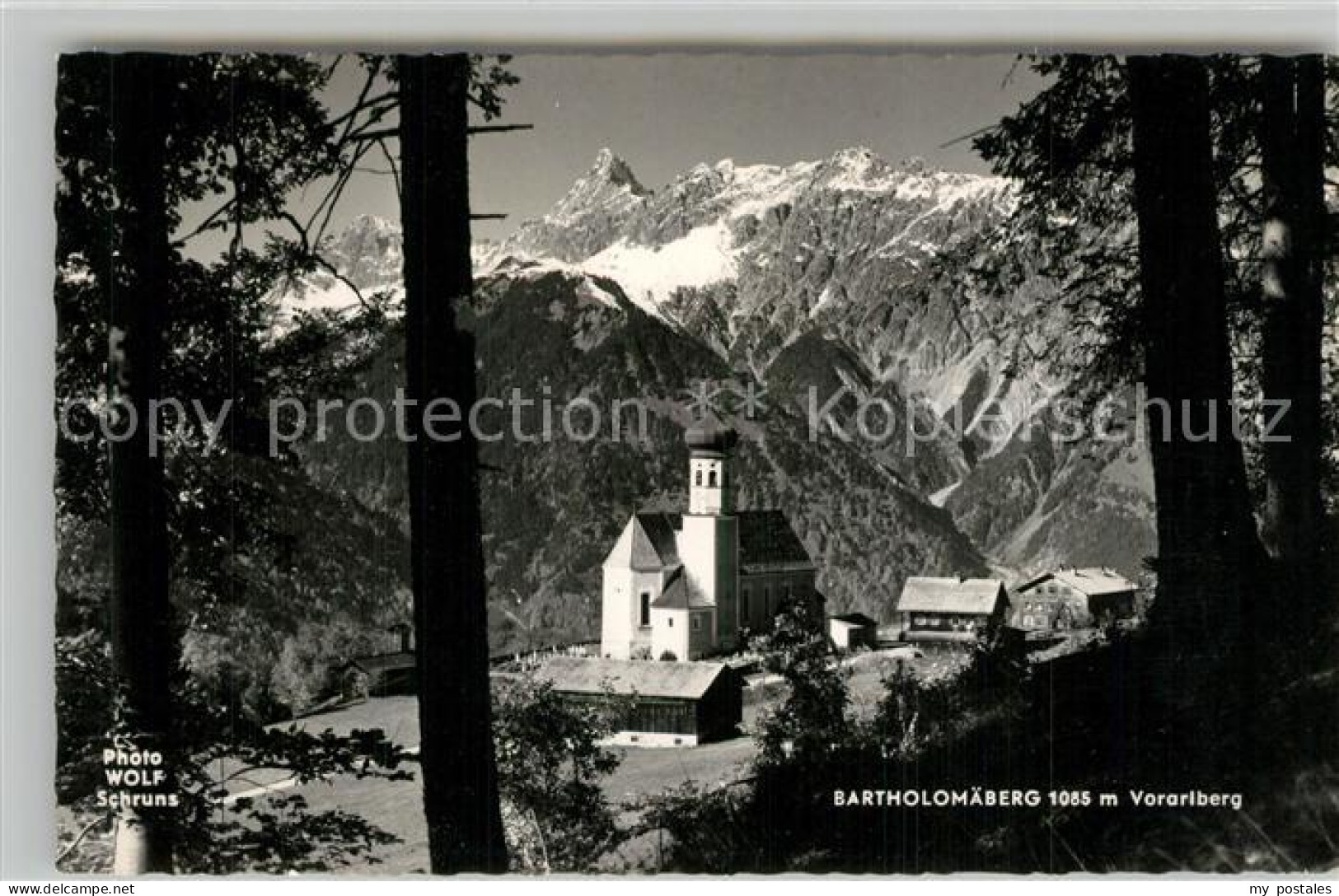 73365089 Vorarlberg Bartholomaeberg Kirche Vorarlberg - Autres & Non Classés