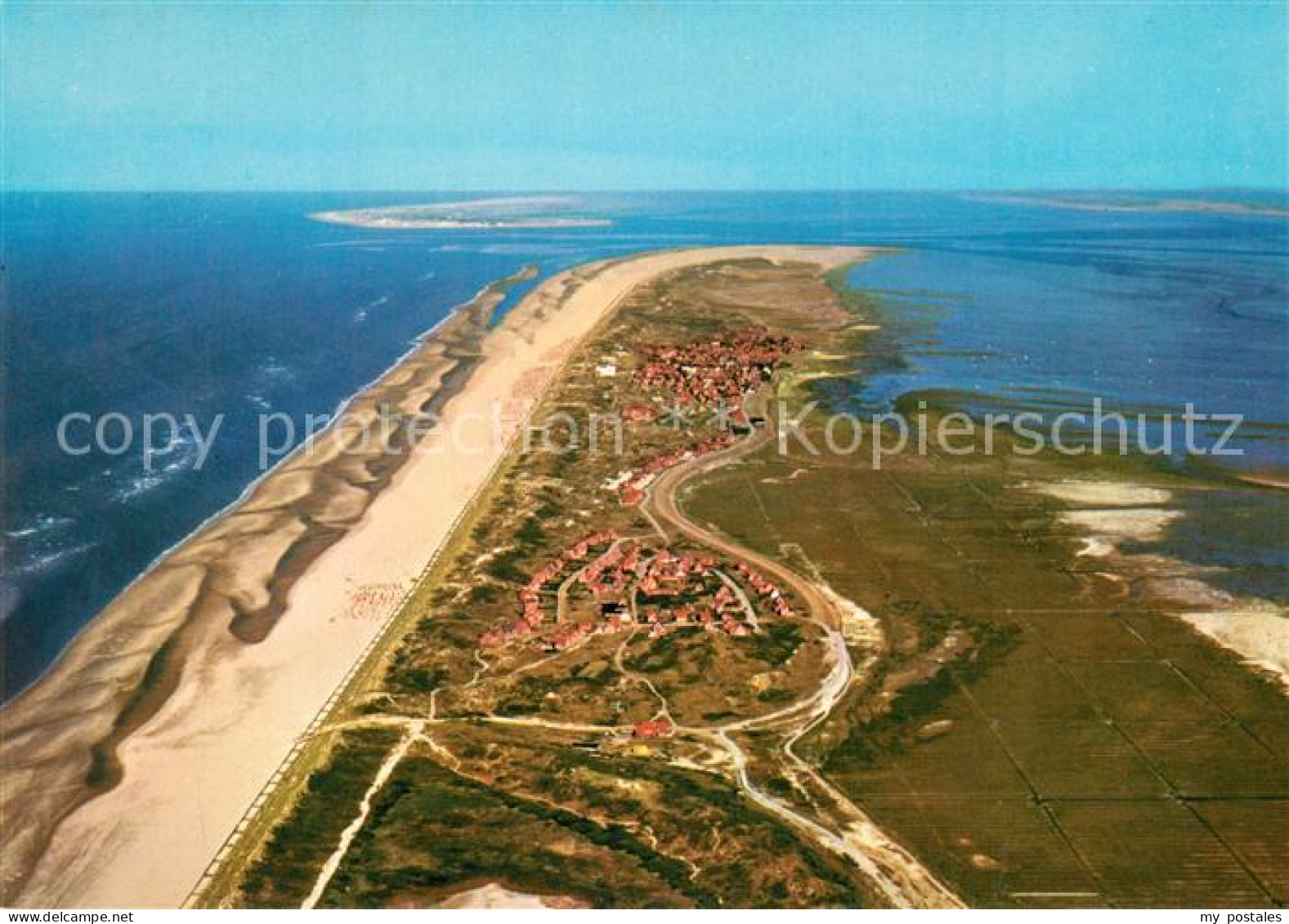 73364655 Insel Juist Fliegeraufnahme Insel Juist - Norderney