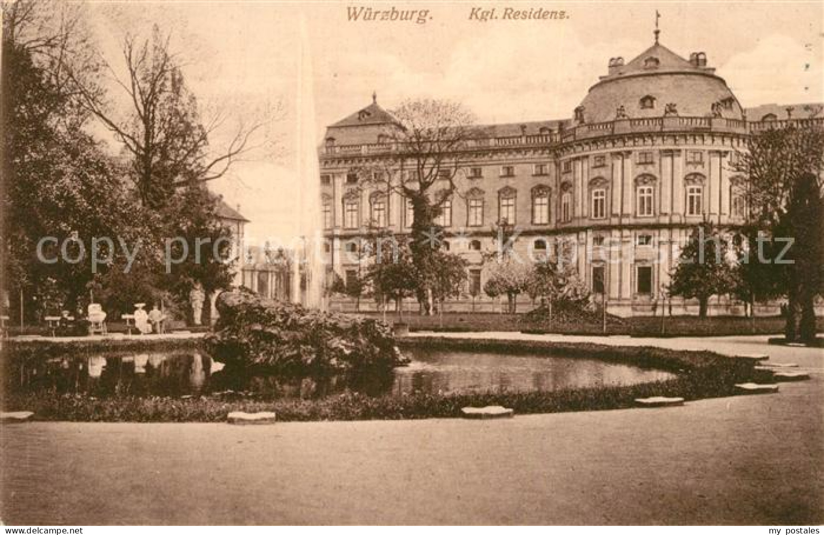 73363529 Wuerzburg Kgl Residenz Wuerzburg - Würzburg