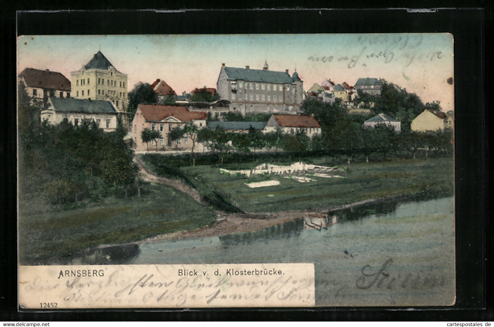 AK Arnsberg / Westf., Blick Von Der Klosterbrücke  - Arnsberg