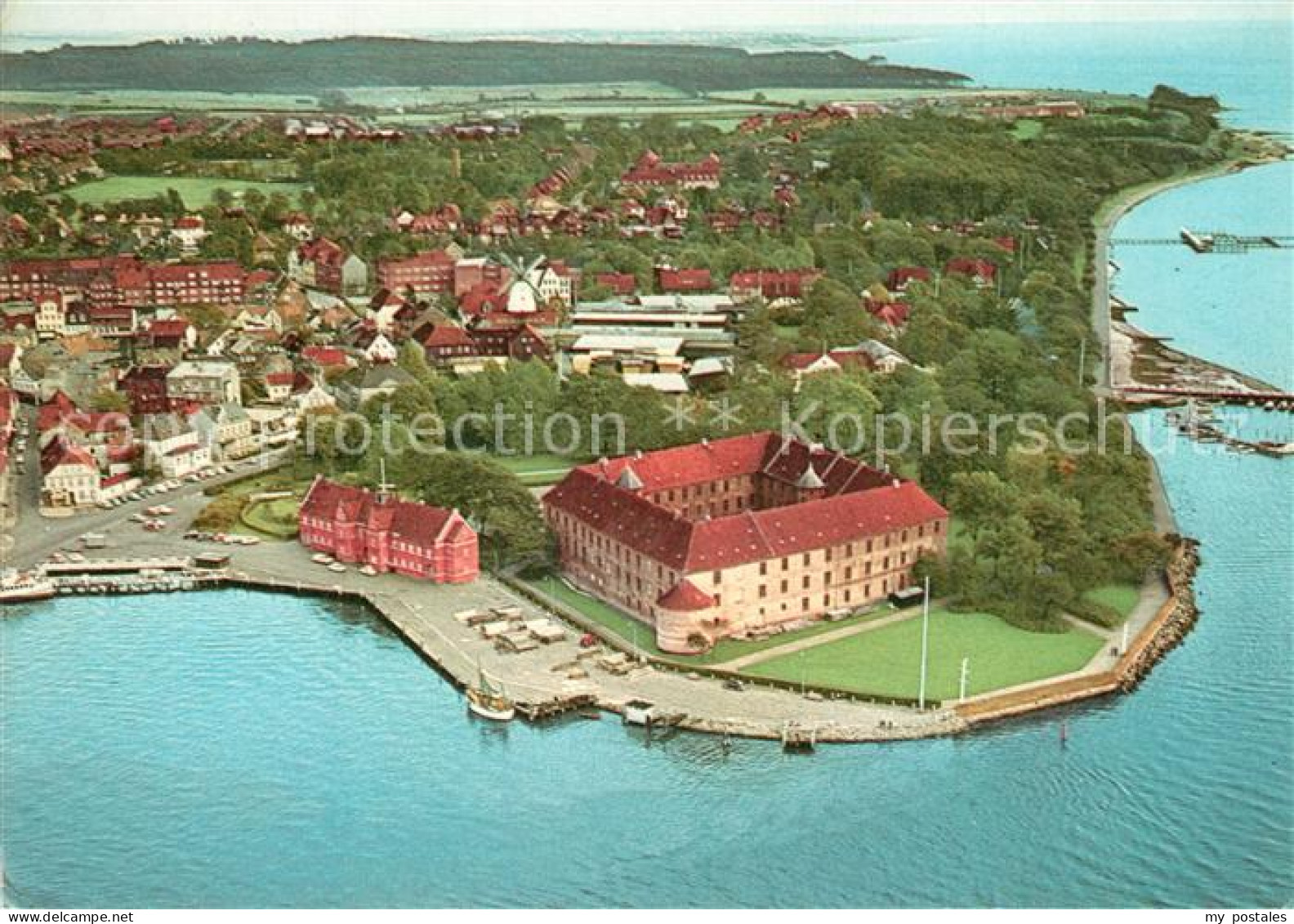 73363369 Sonderborg Schloss Fliegeraufnahme Sonderborg - Dänemark
