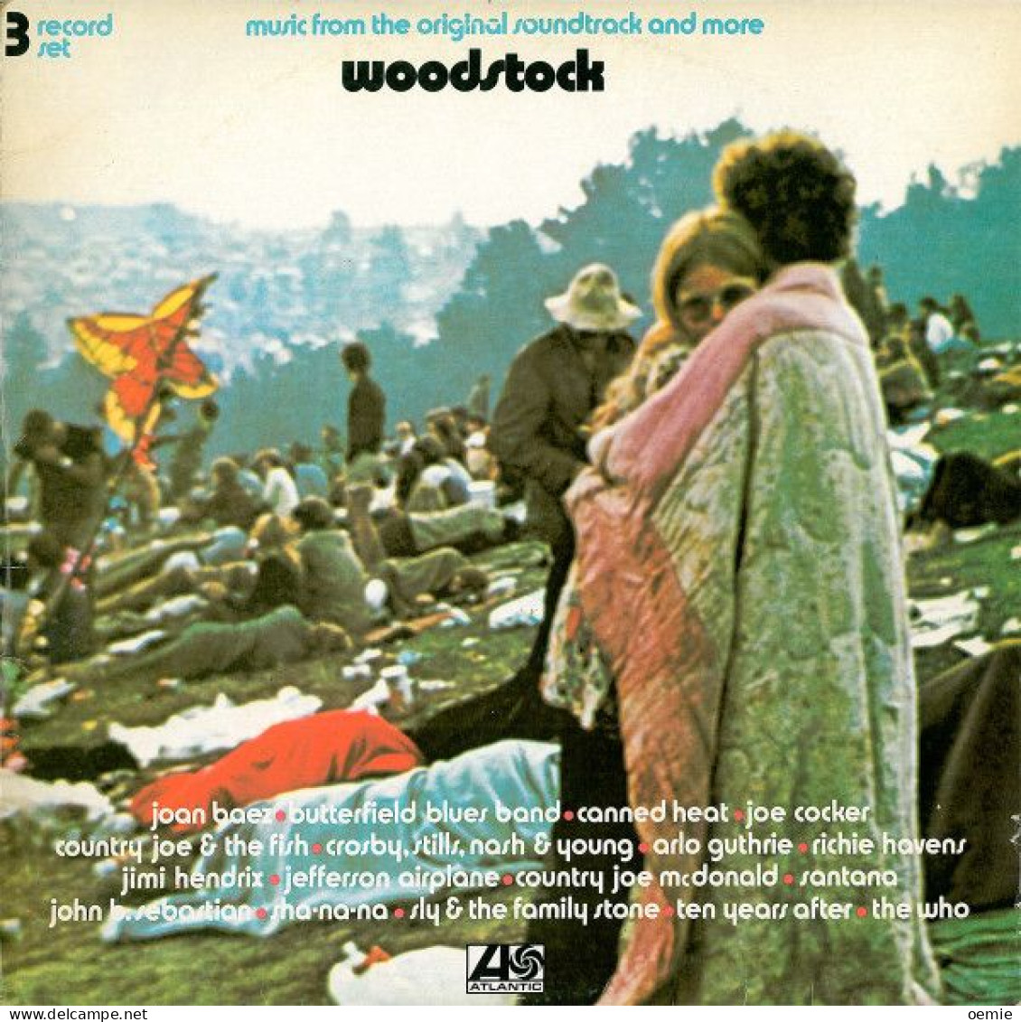WOODSTOCK  ALBUM TRIPLE 1970  REF COTILLION 60001 - Autres - Musique Anglaise