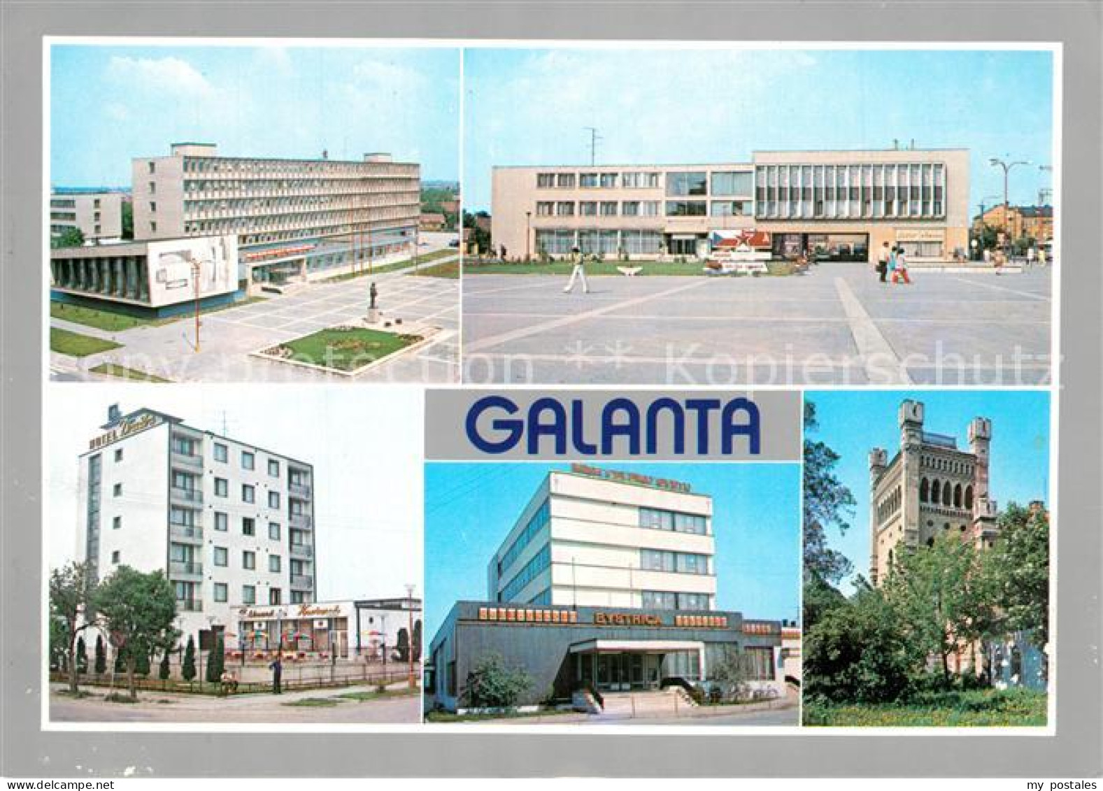 73362029 Galanta Neubauten Hochhaeuser Firmengebaeude Burgturm Galanta - Tchéquie