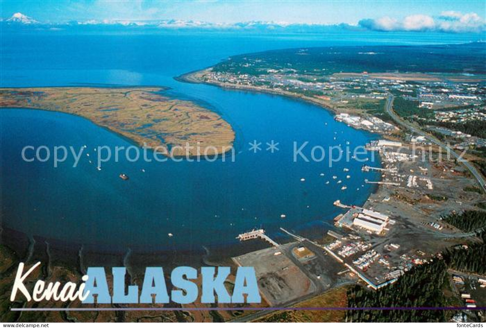 73705424 Kenai_Alaska Aerial View - Autres & Non Classés