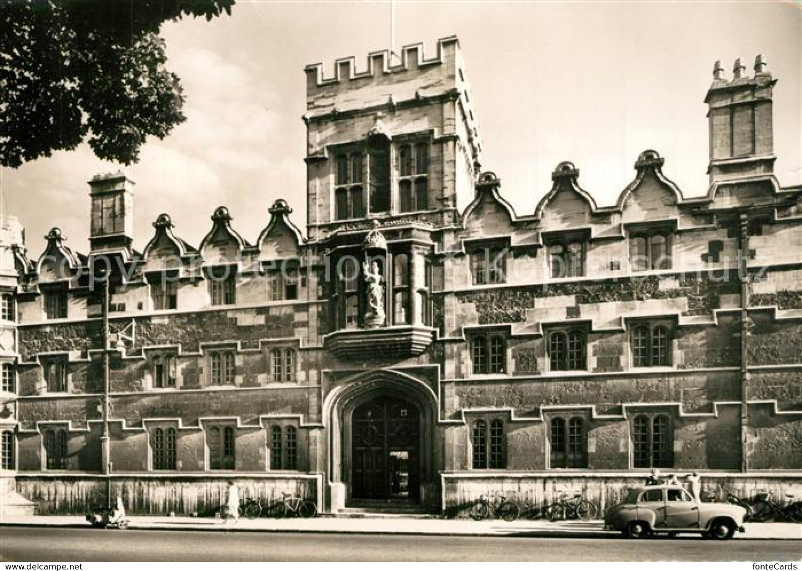 73316778 Oxford Oxfordshire Universitaet Statue Queen Anne  Oxford Oxfordshire - Other & Unclassified