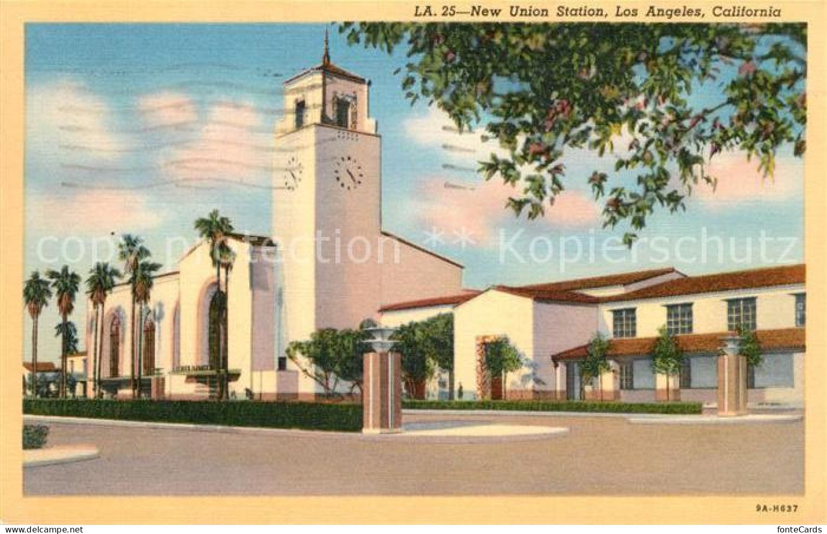 73316560 Los_Angeles_California The Union Station - Other & Unclassified