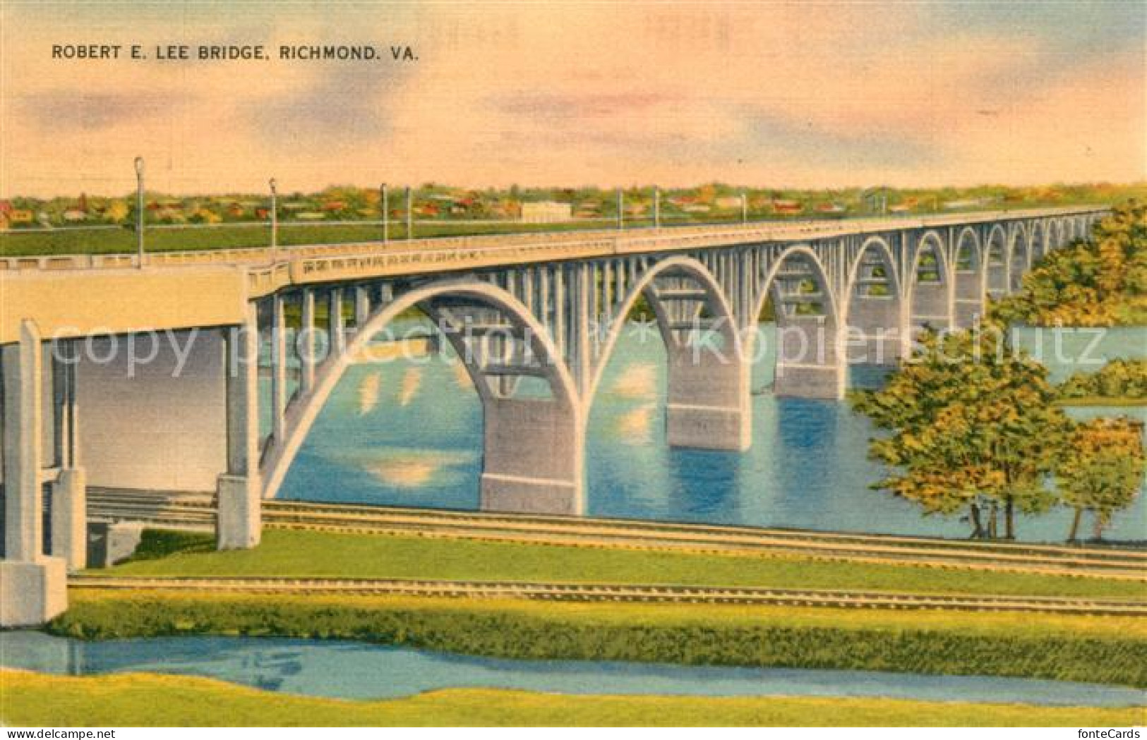 73316558 Richmond_Virginia Robert Lee Bridge - Other & Unclassified
