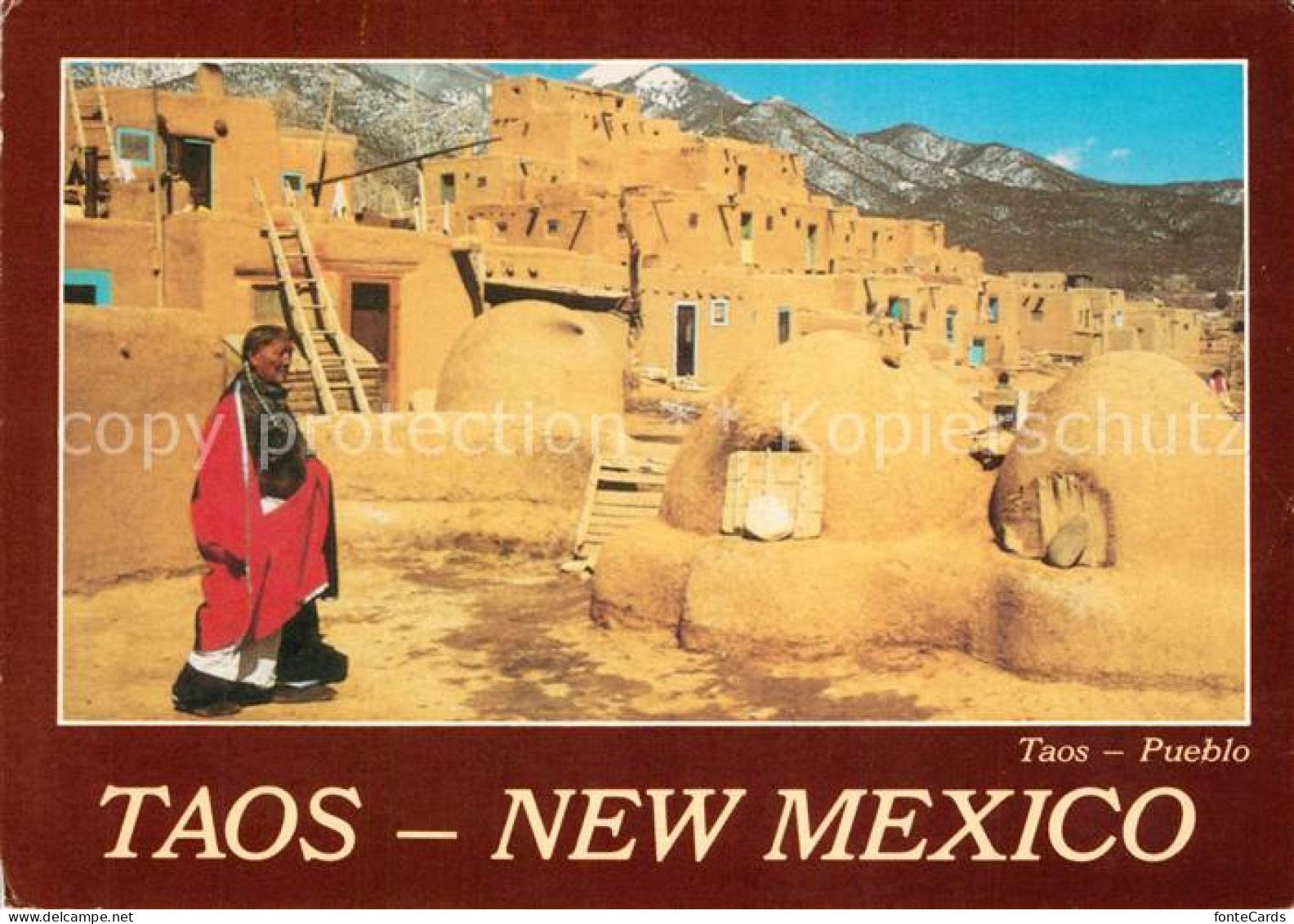 73306293 Taos New Mexico Stadtansicht - Sonstige & Ohne Zuordnung