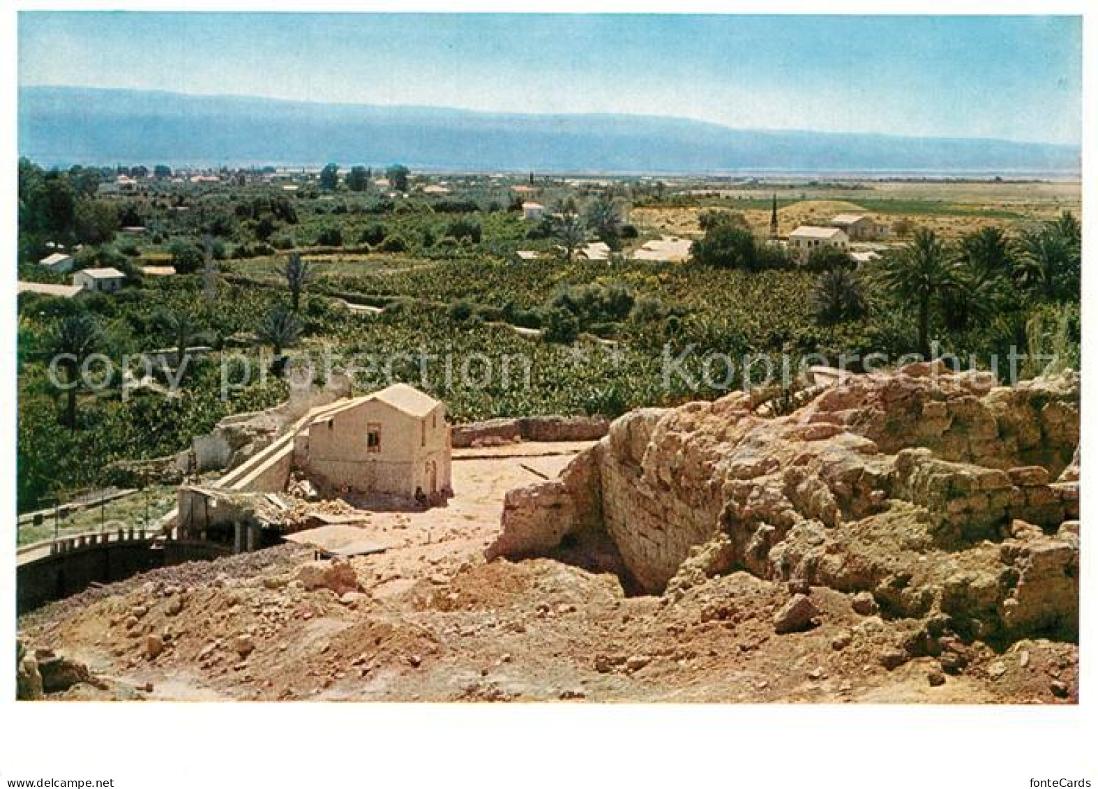 73303623 Jericho Israel Elisha's Spring Ruins Of Ancient Jericho Dead Sea Mounta - Israël