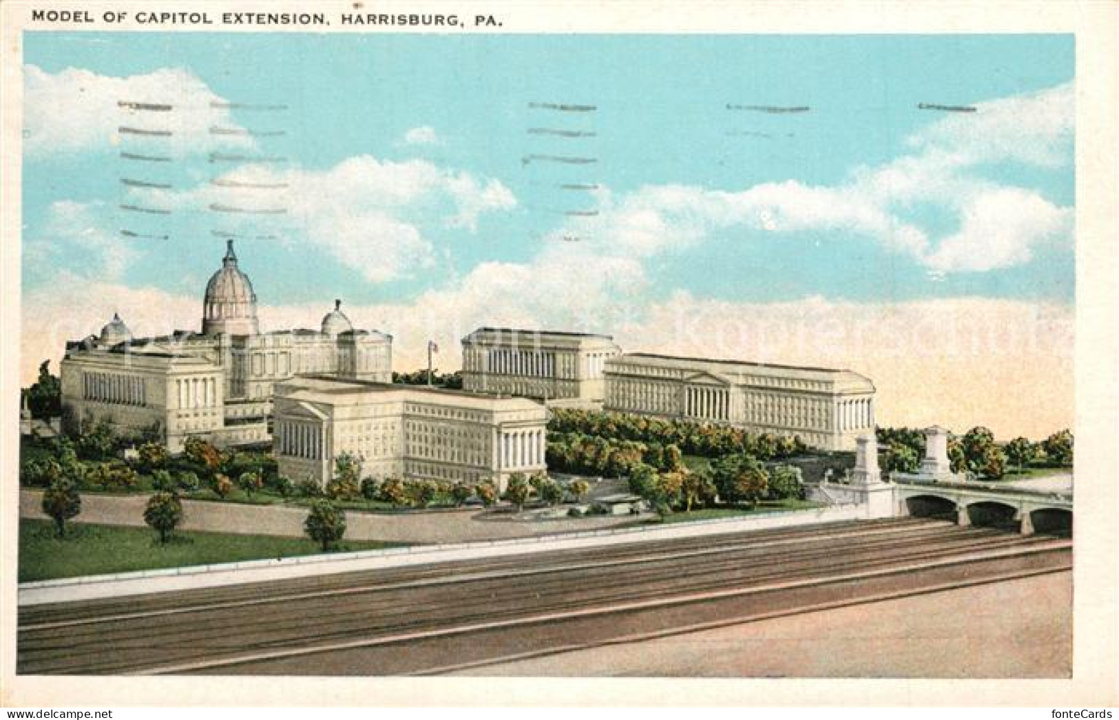 73298673 Harrisburg Pennsylvania Model Of Capitol Extension Harrisburg Pennsylva - Andere & Zonder Classificatie