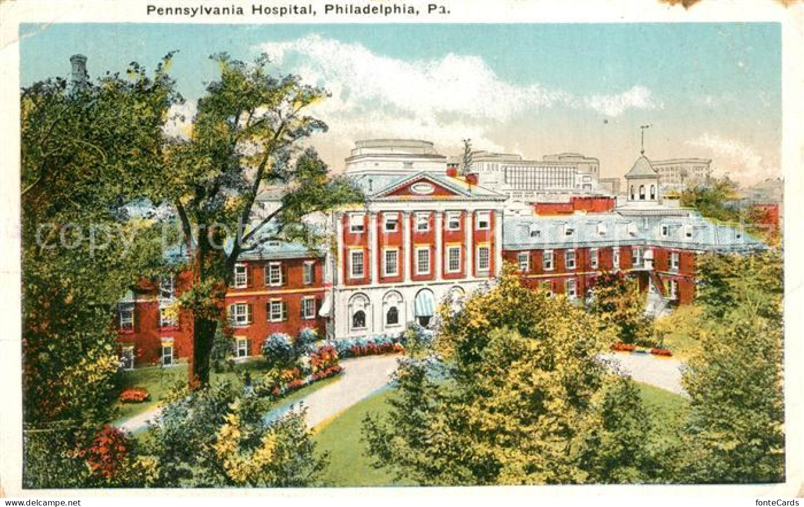 73298631 Philadelphia Pennsylvania Pennsylvania Hospital Philadelphia Pennsylvan - Sonstige & Ohne Zuordnung