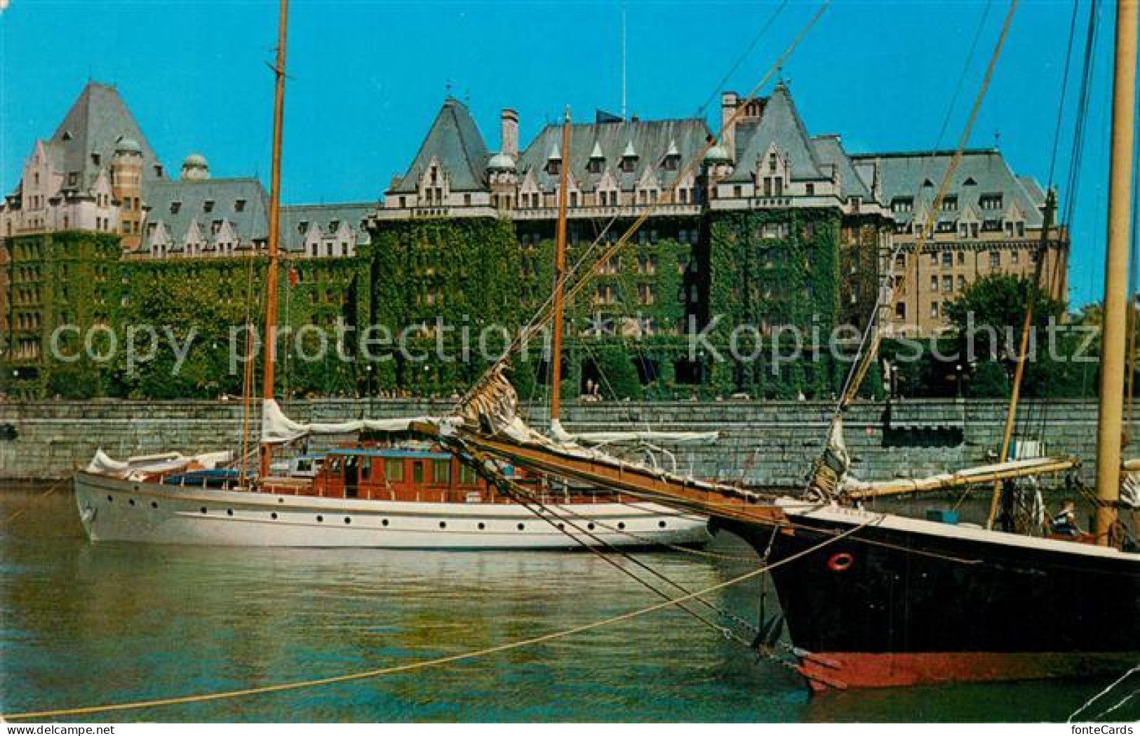 73295339 Victoria British Columbia Empress Hotel Inner Harbour Victoria British  - Non Classés