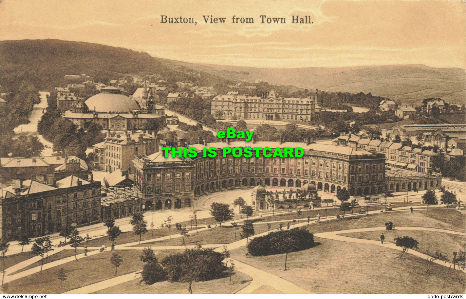 R613785 Buxton. View From Town Hall. Boots Cash Chemists Pelham Series - Monde